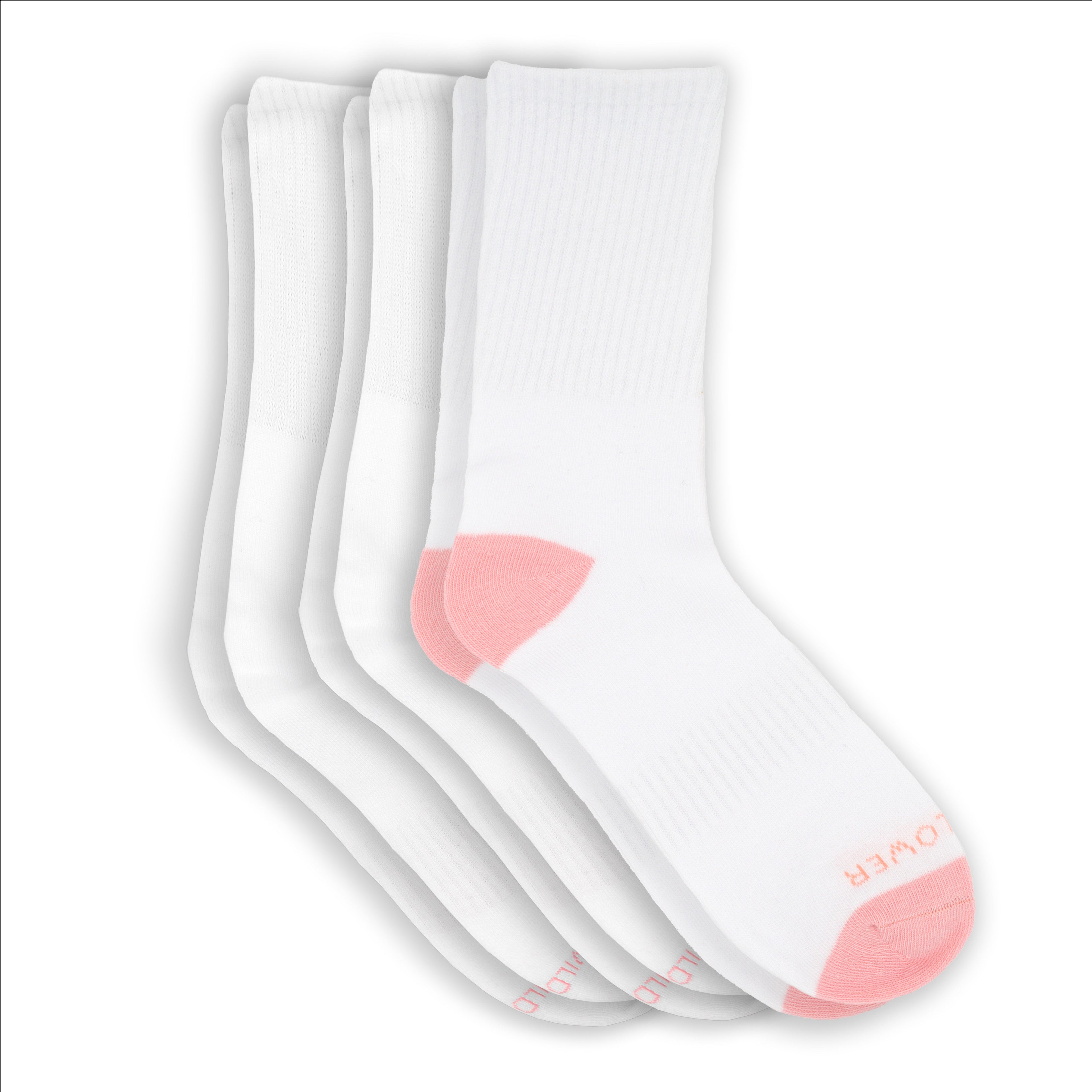 Humktnn | Women’s Breathable Crew Socks – 3 Pair Lightweight Cotton Support