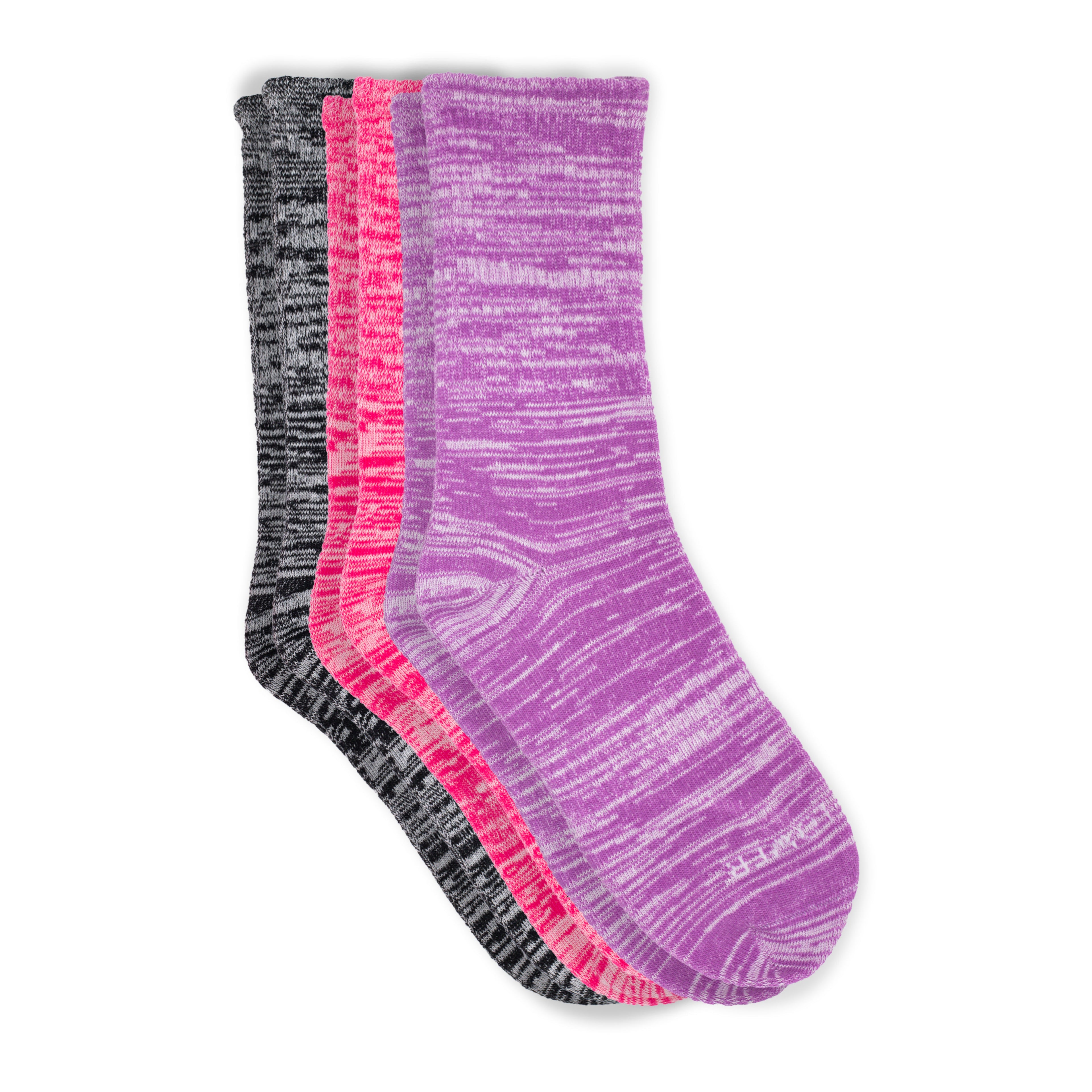 Humktnn | Women’s Stylish Crew Socks – 3 Pair Light Cotton Comfort for Daily Wear