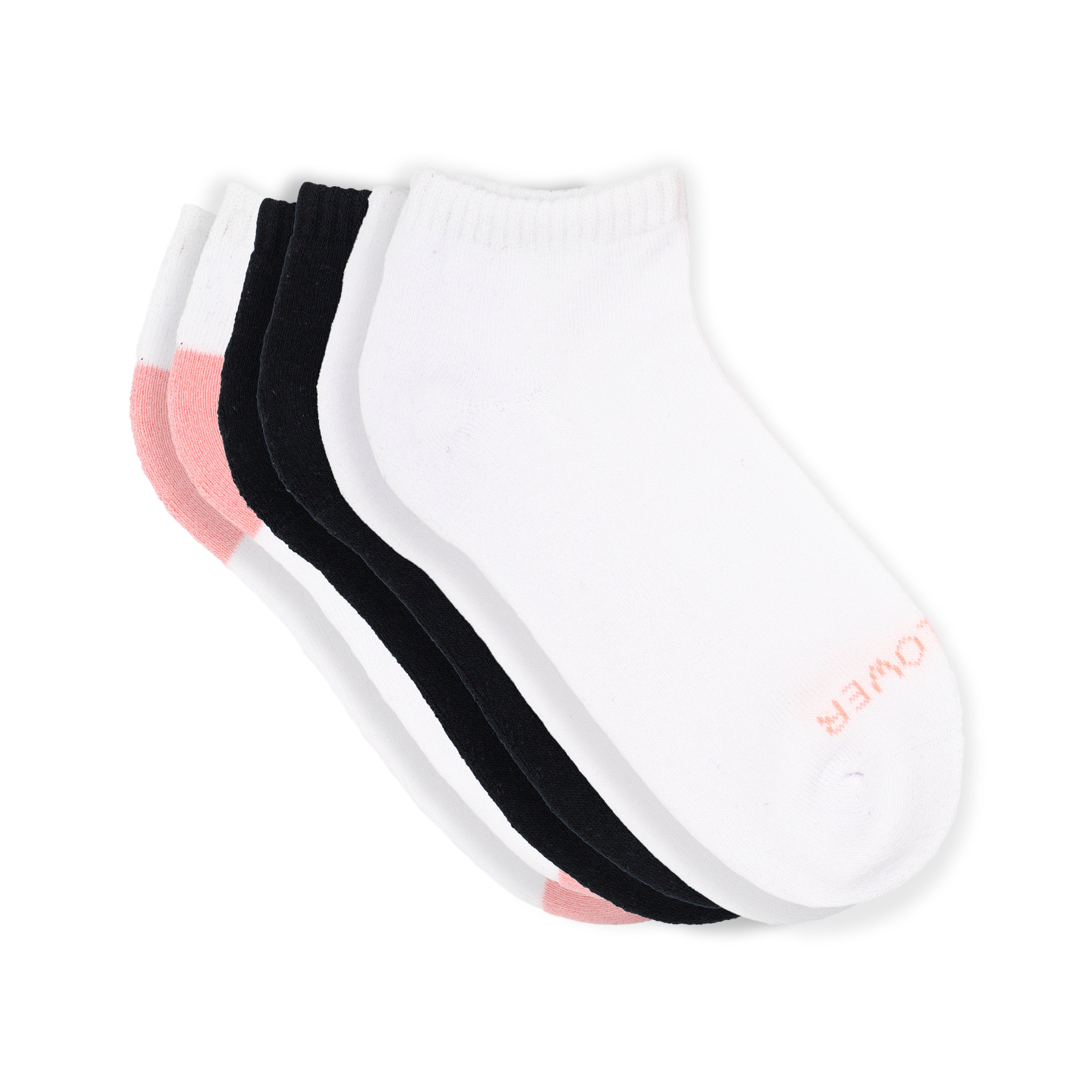 Humktnn | Women’s Medium Weight Low Cut Socks with Arch Support & Cushion Sole – 3 Pair Pack
