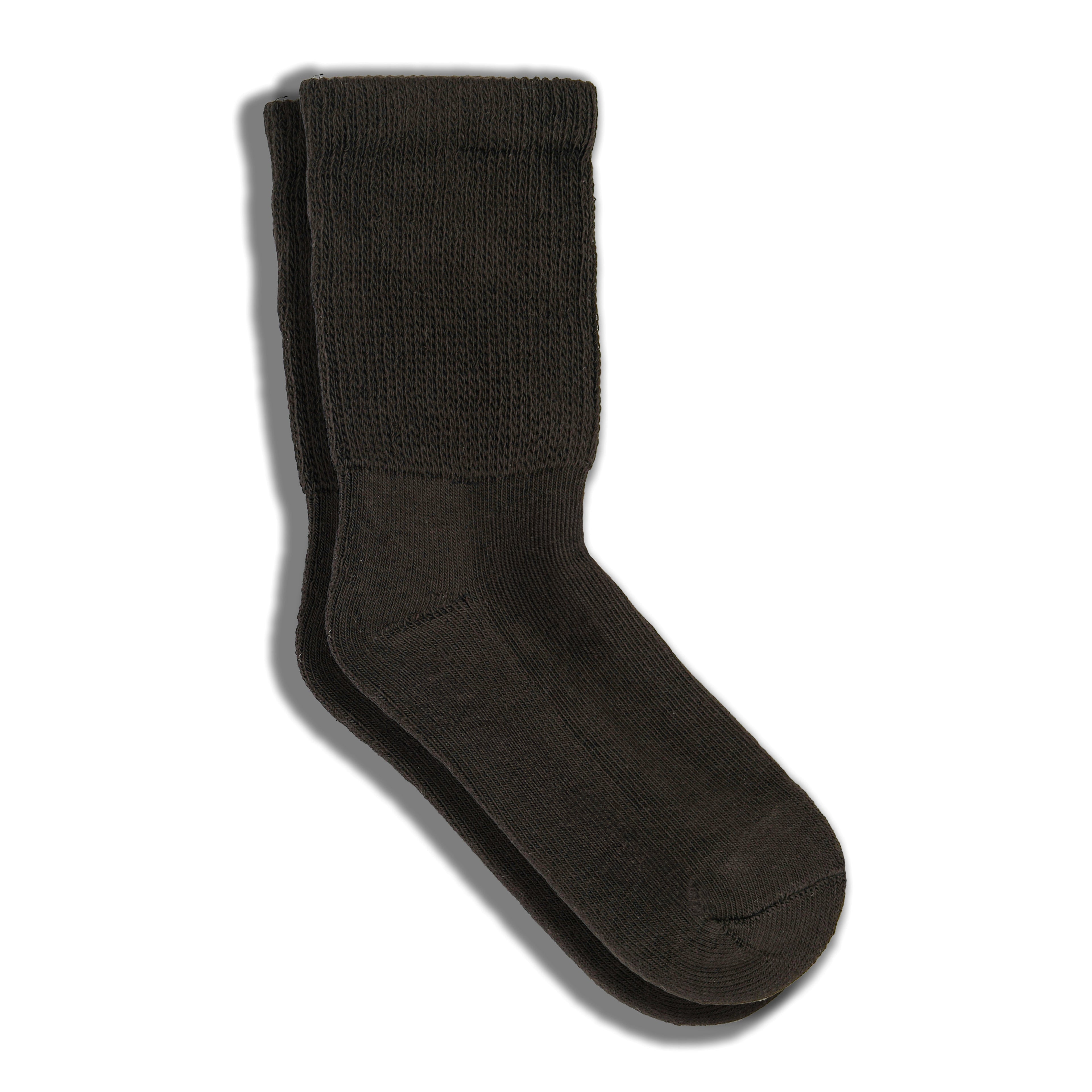 Humktnn | Women’s Non-Binding Accordion Knit Crew Socks – 5 Pair Cushioned Athletic Style