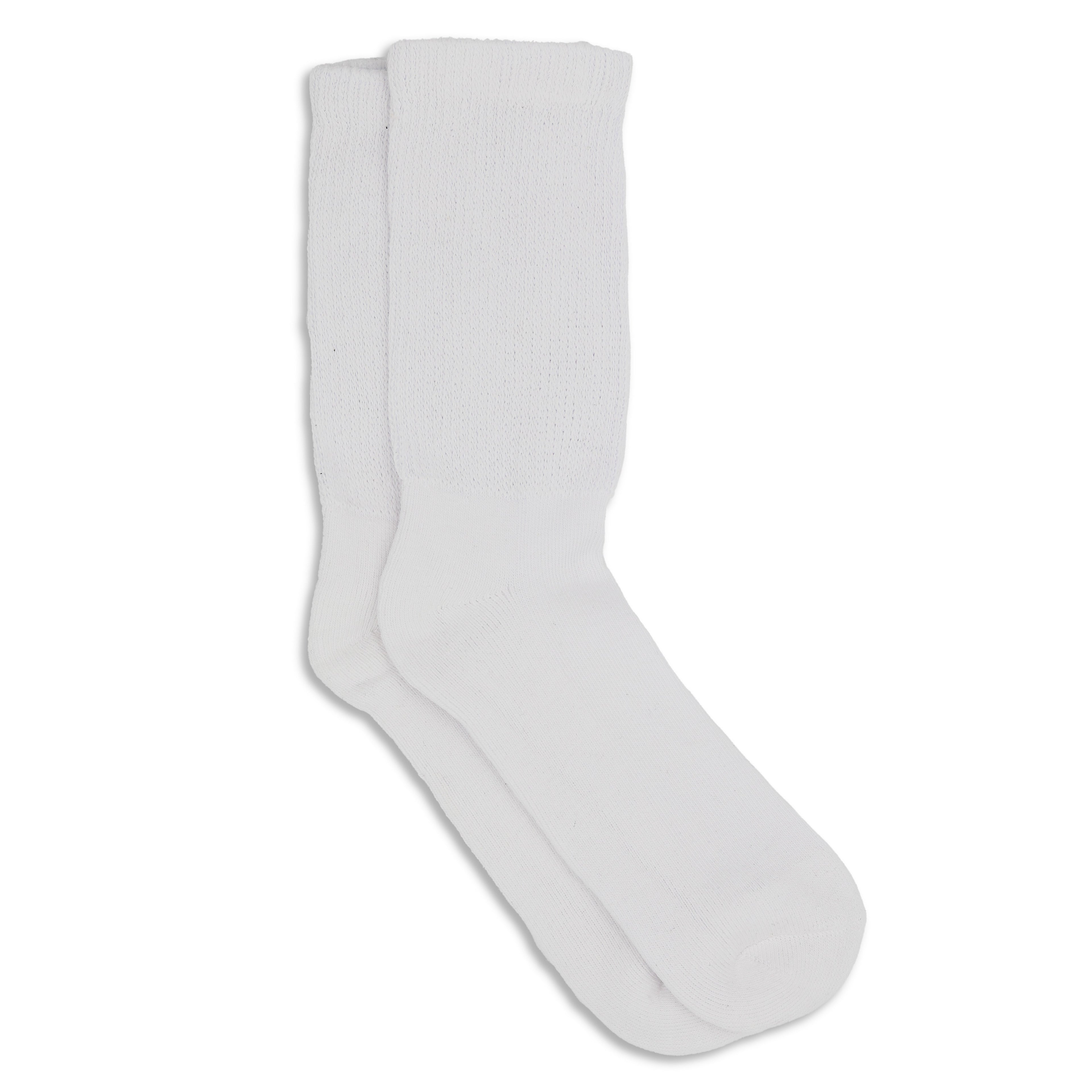 Humktnn | Women’s Queen Size Diabetic Crew Socks with Non-Binding Top & Cushion Sole – 3 Pair Pack
