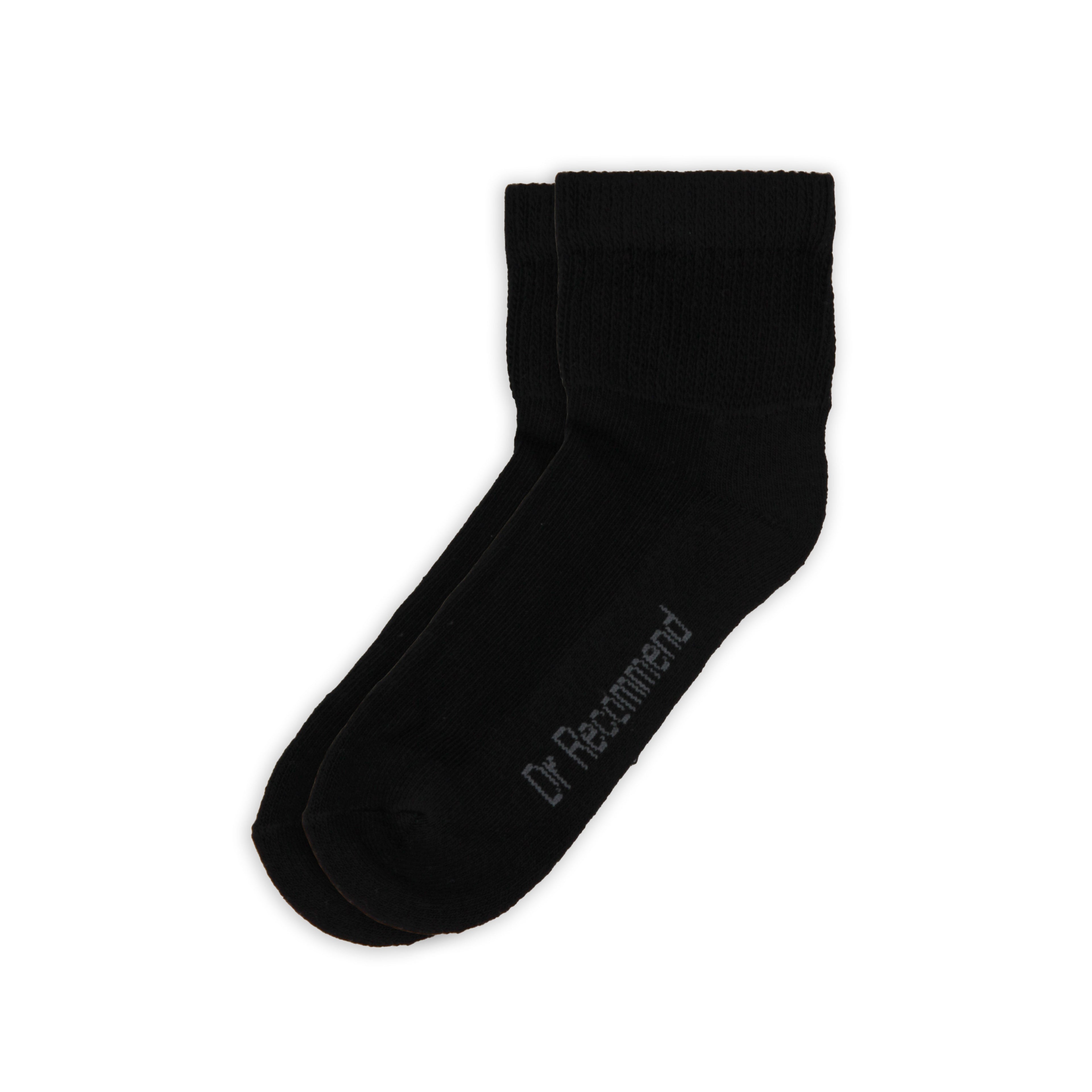 Humktnn | Women’s Diabetic Quarter Socks with Non-Binding Top & Cushion Sole – 3 Pair Pack