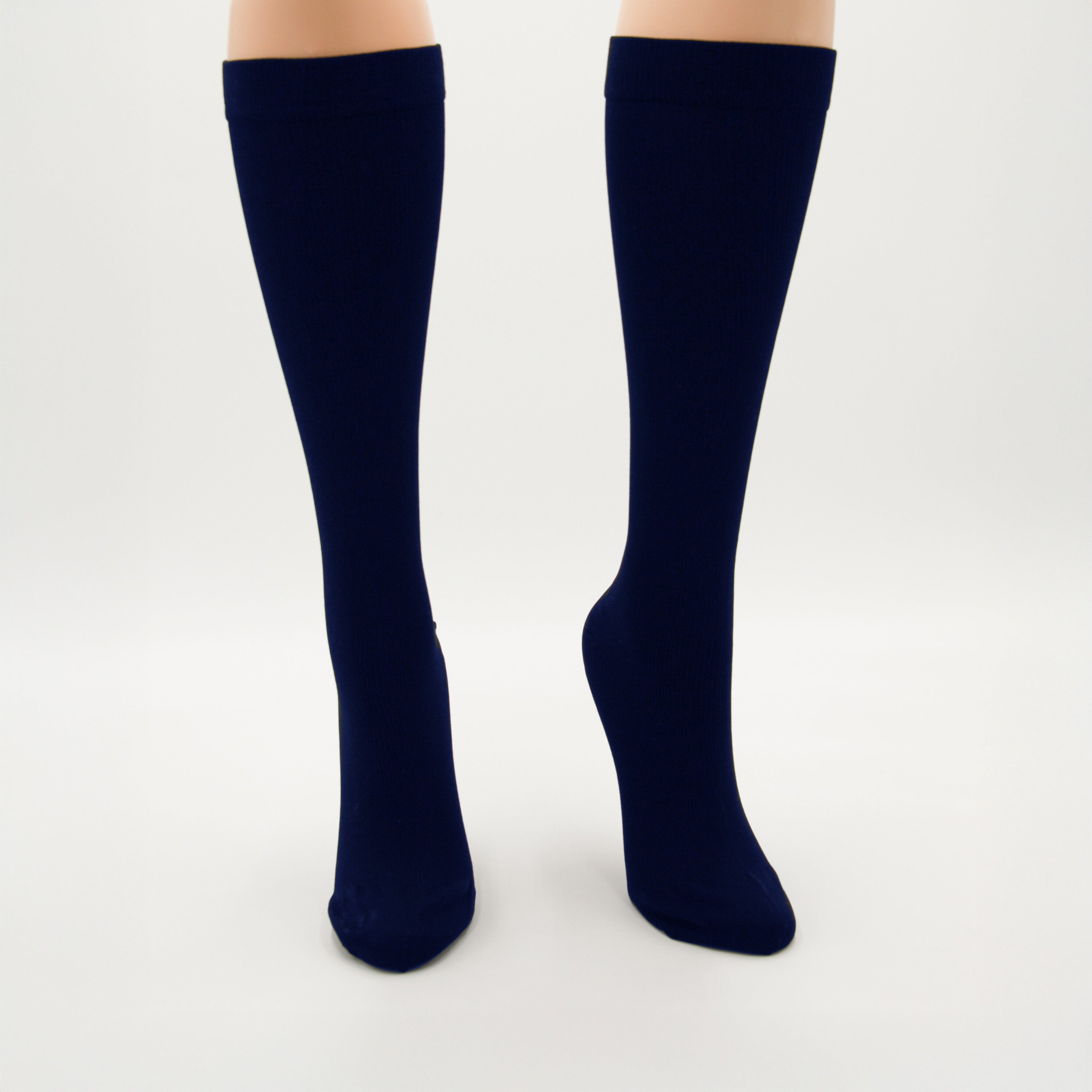 Humktnn | Women’s Mild Compression Crew Socks – 3 Pair Support Set for Daily Comfort