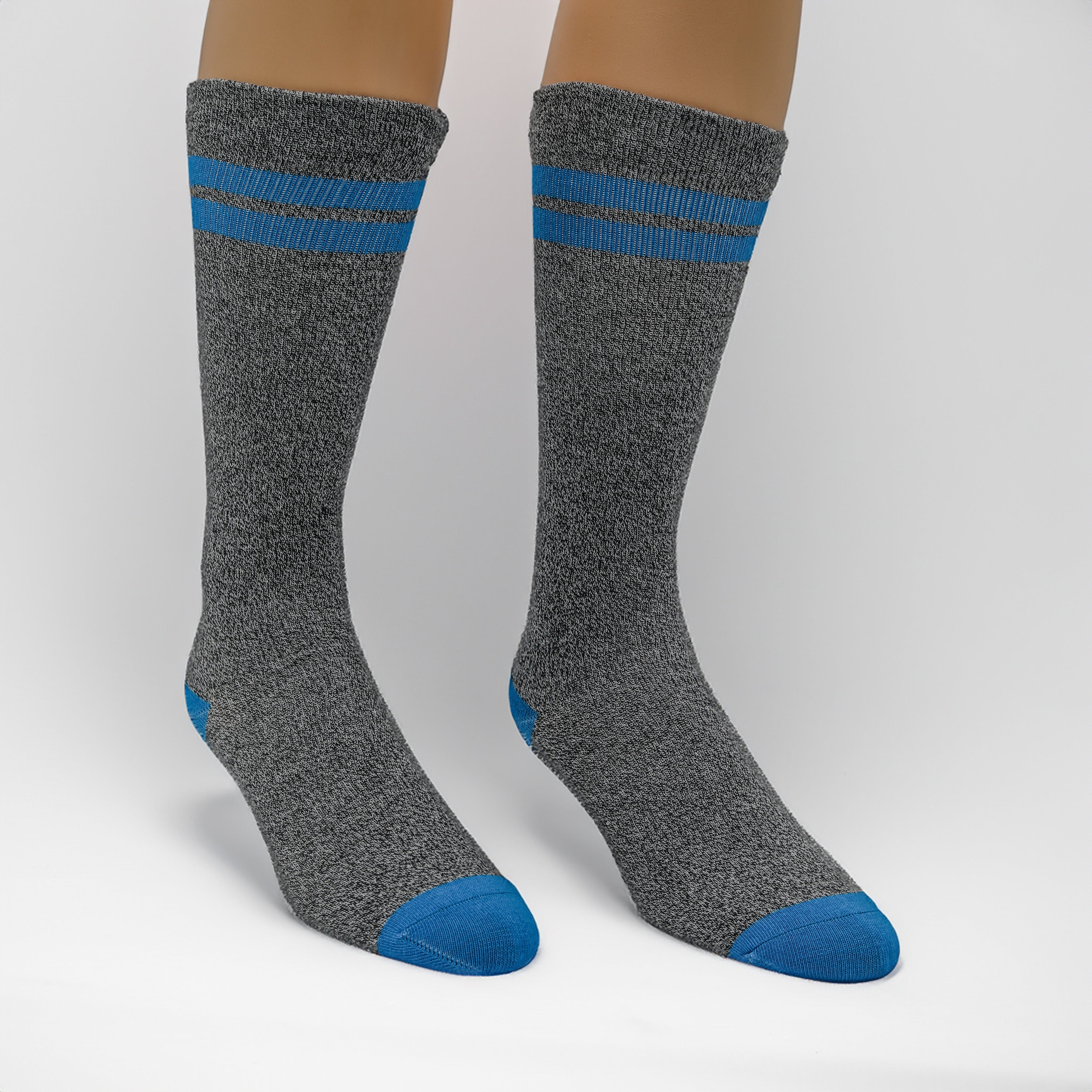 Humktnn | Women’s Mild Compression Crew Socks – 5 Pair Fancy Print for Travel & Daily Wear