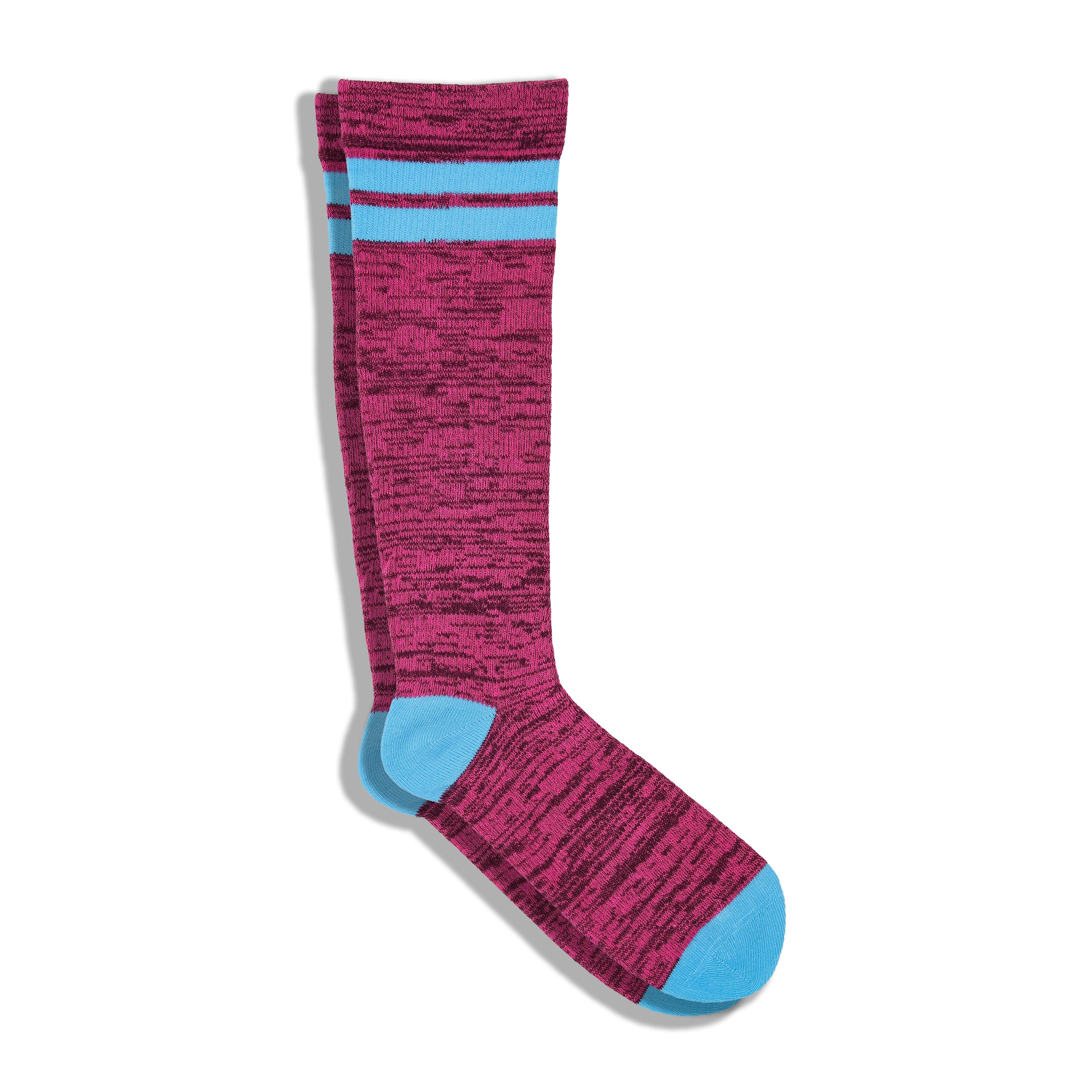 Humktnn | Women’s Mild Compression Crew Socks – 5 Pair Fancy Print for Travel & Daily Wear