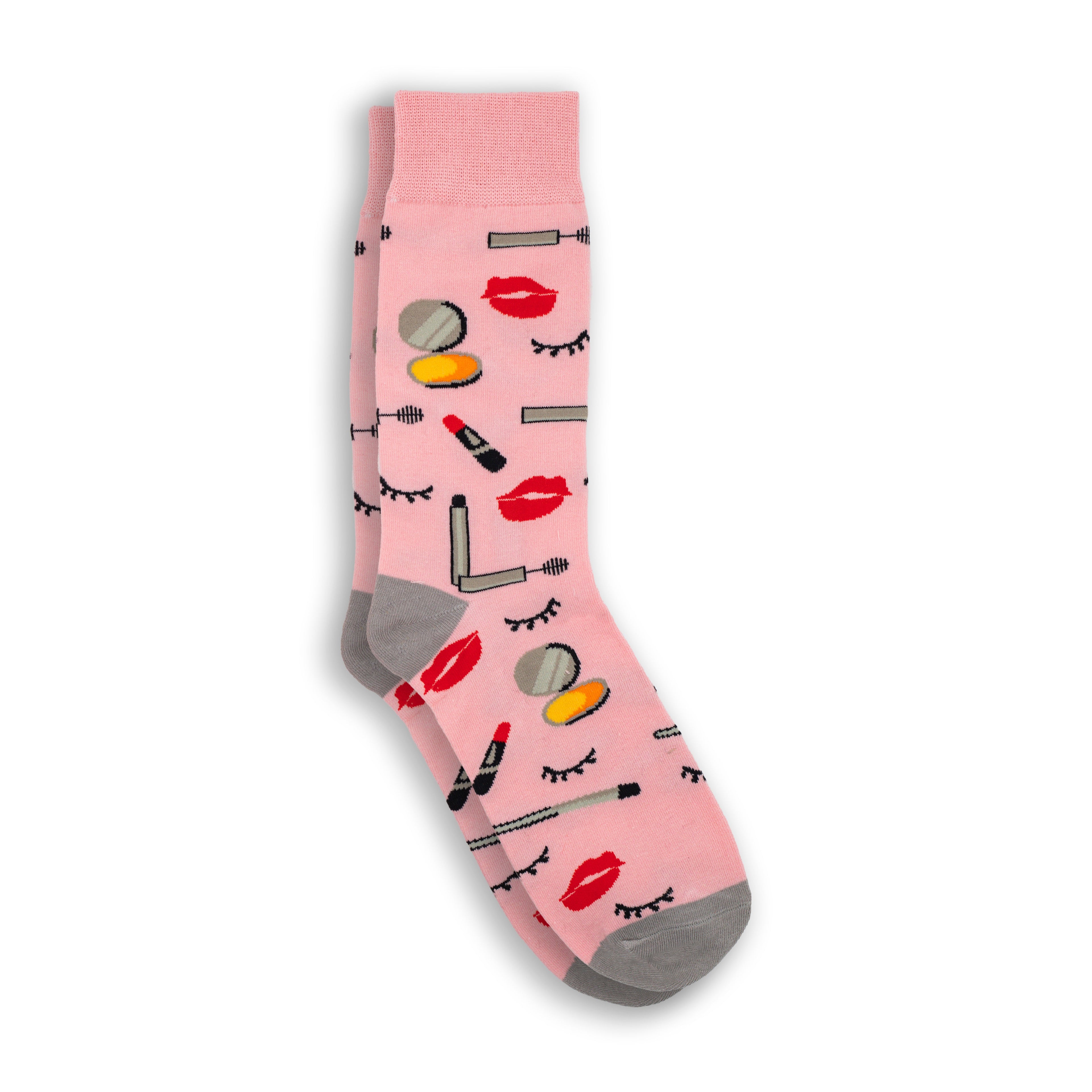 Humktnn | Women’s Cotton Novelty Crew Socks – Lightweight Fun Style for Everyday Wear