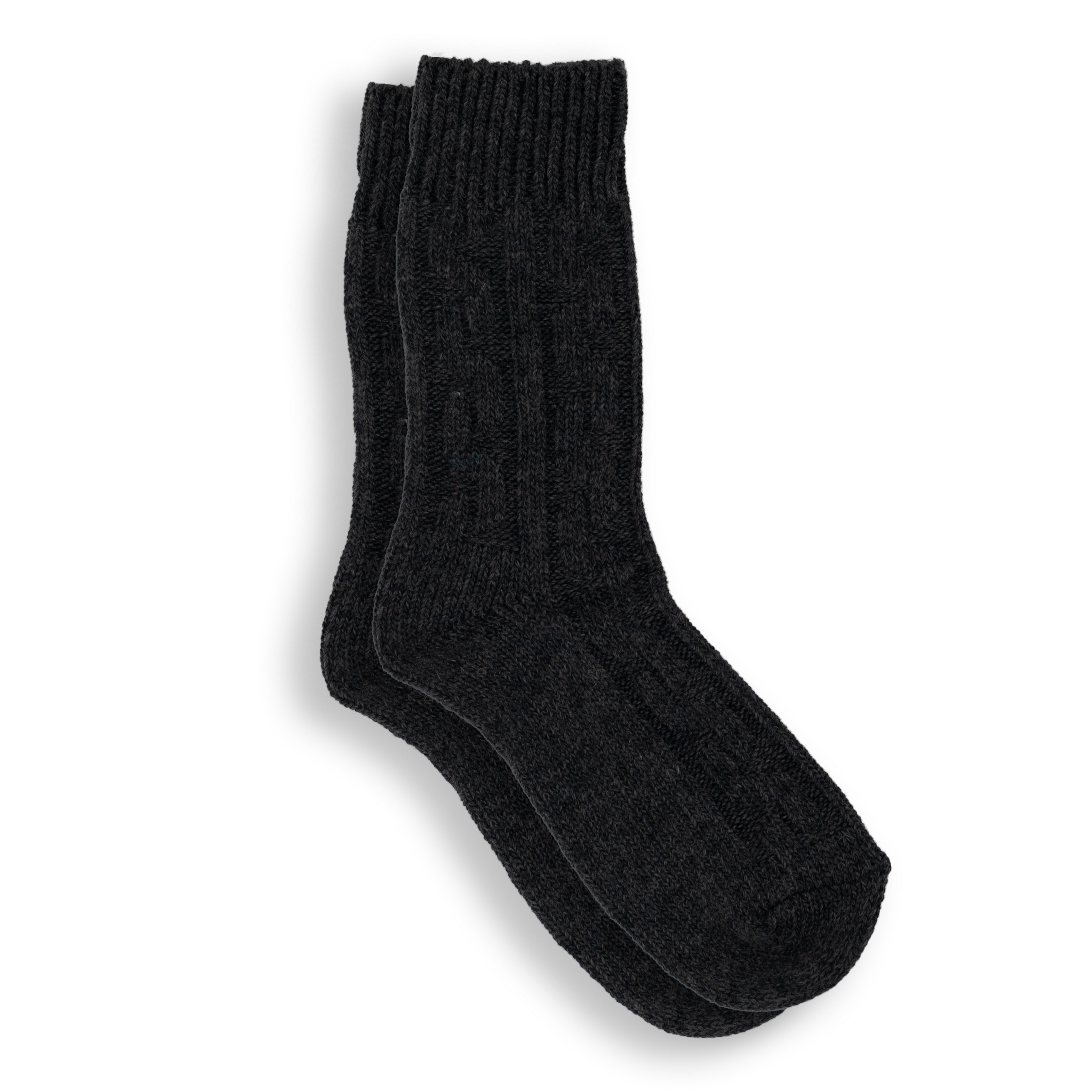 Humktnn | Women’s Wool Blend Cable Knit Crew Socks – Warm & Soft Everyday Comfort