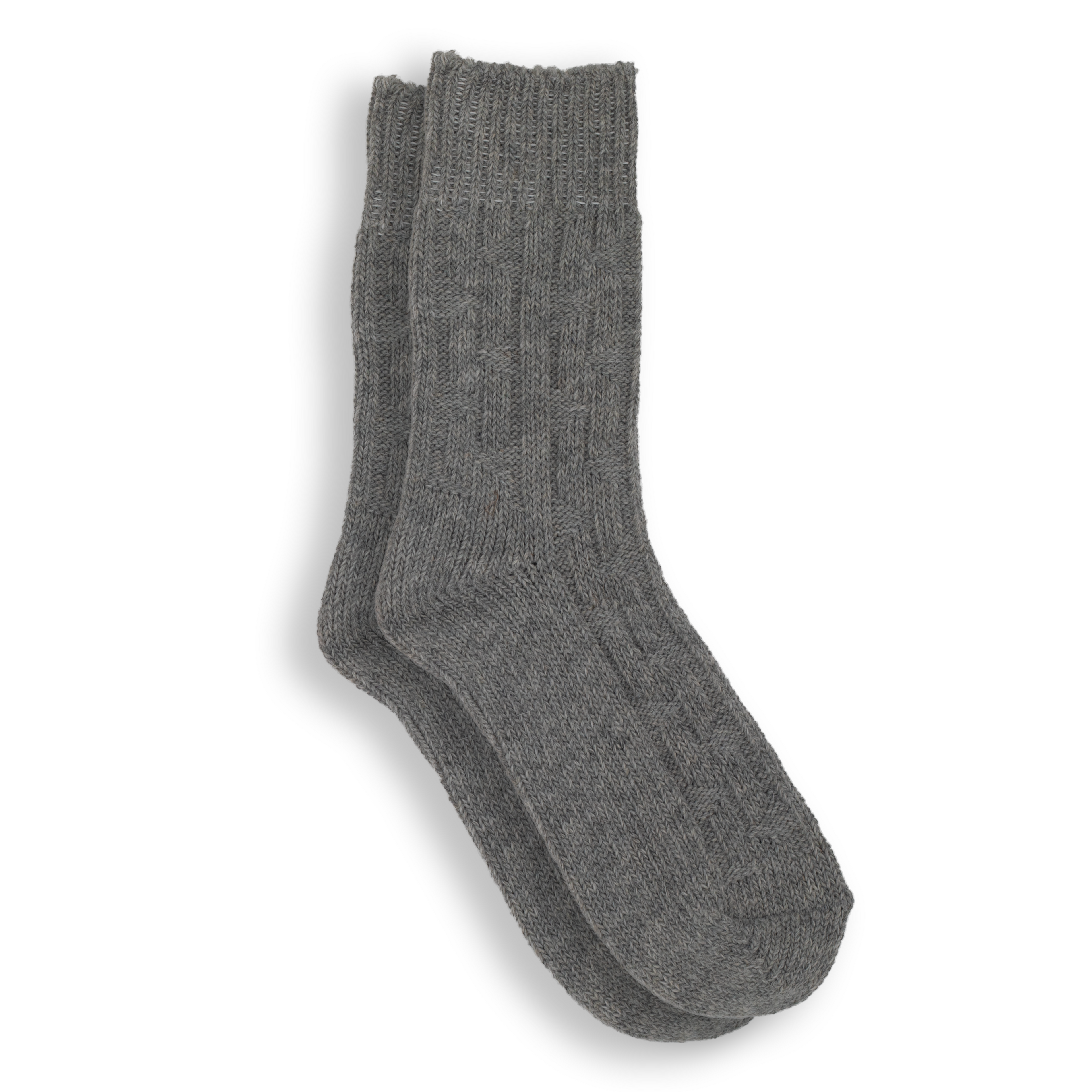 Humktnn | Women’s Wool Blend Cable Knit Crew Socks – Warm & Soft Everyday Comfort