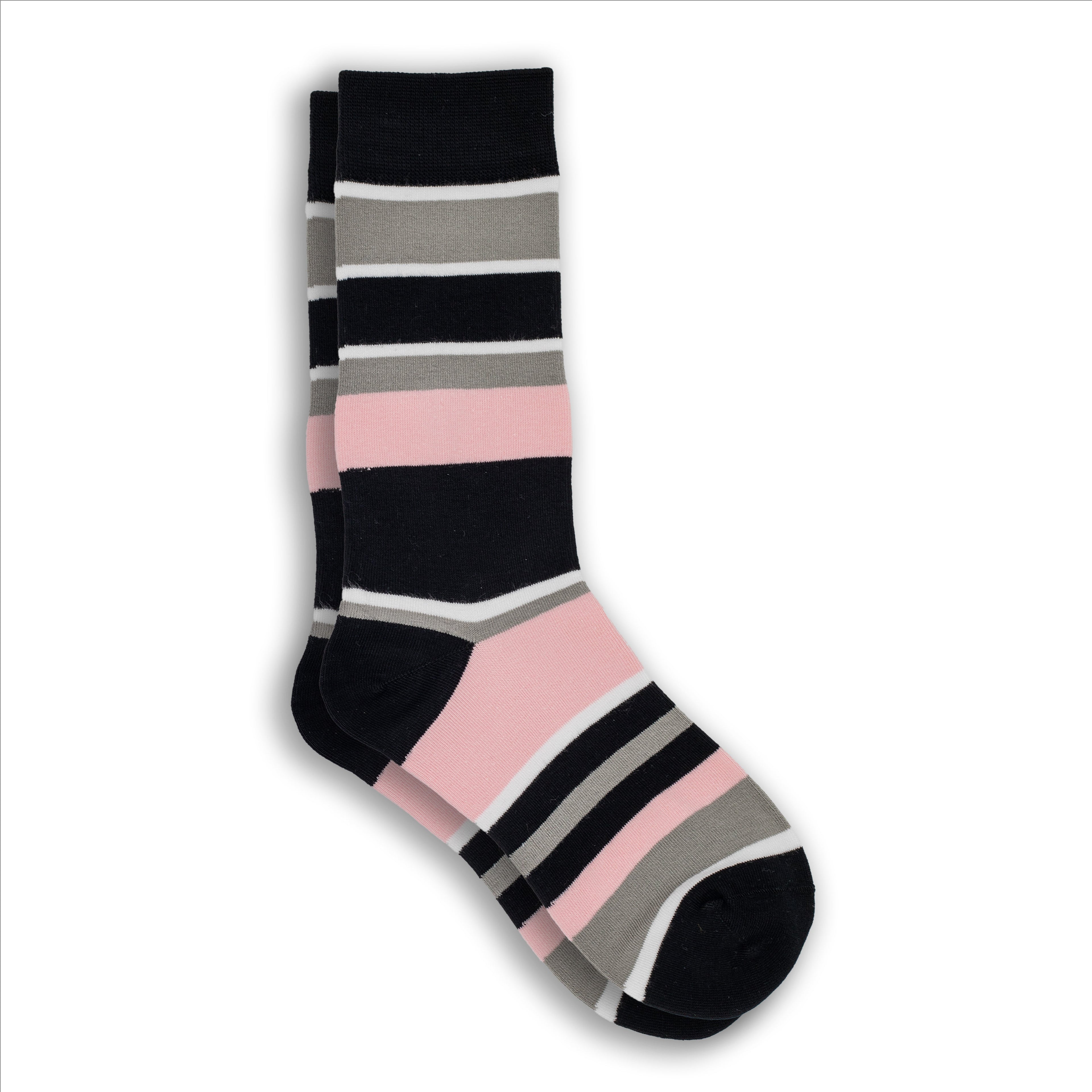 Humktnn | Women’s Bamboo Blend Crew Socks – 3 Pair Lightweight Patterned Style