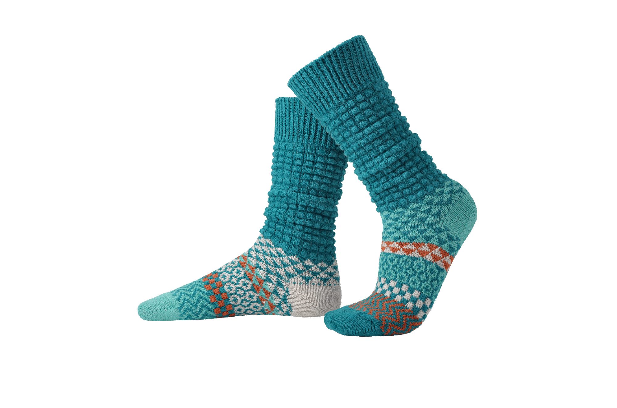 Humktnn | Abalone Slouch Socks - Cozy, Playful, and Versatile for Every Look