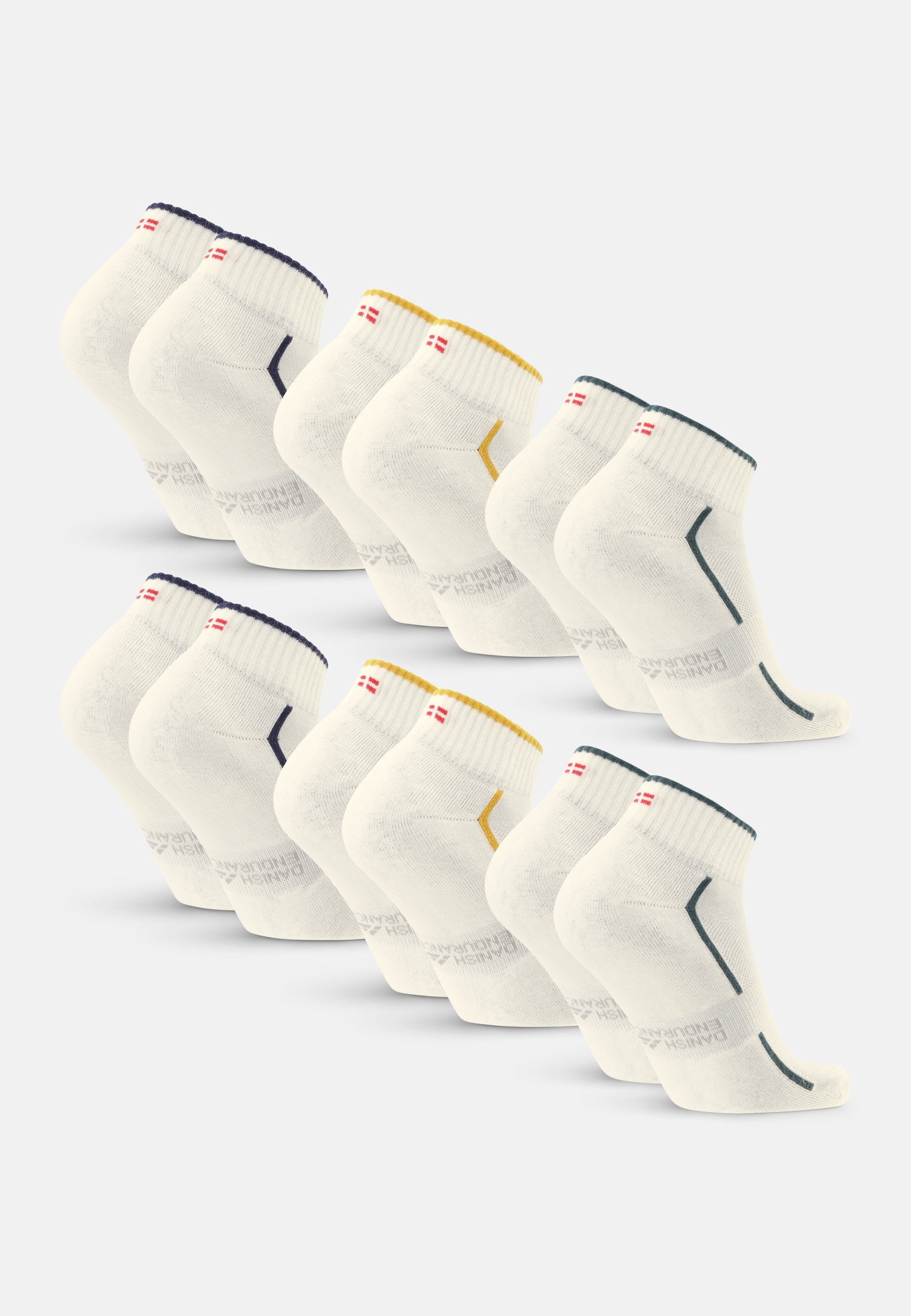 Humktnn | Breathable Cotton Quarter Socks for Everyday Comfort