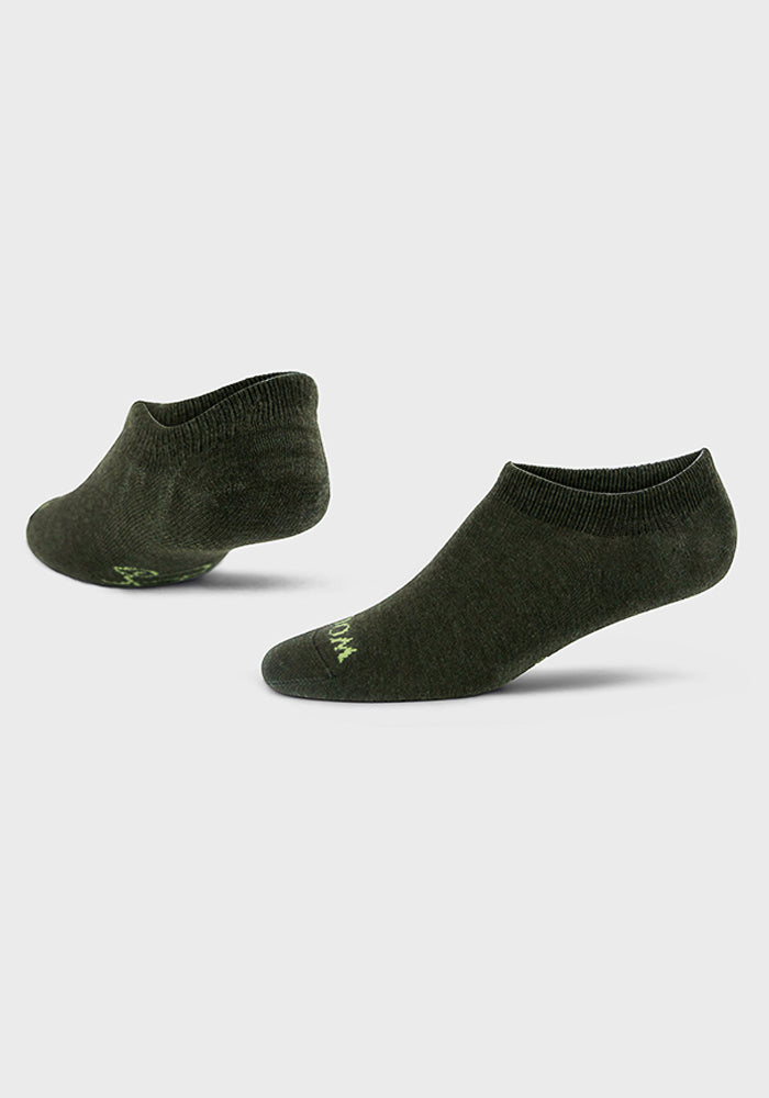 Humktnn | Women’s Lightweight Merino Wool No Show Ped Socks for Everyday Wear