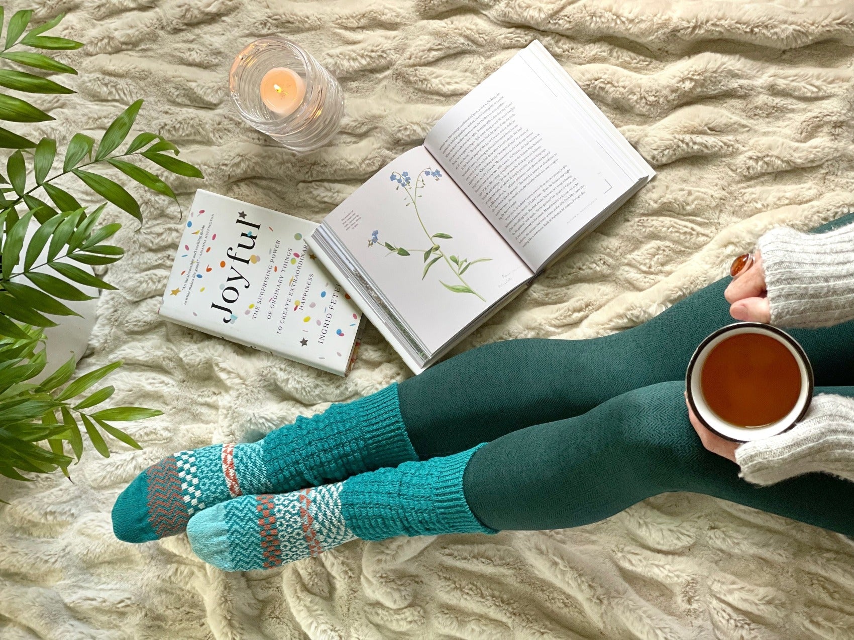 Humktnn | Abalone Slouch Socks - Cozy, Playful, and Versatile for Every Look