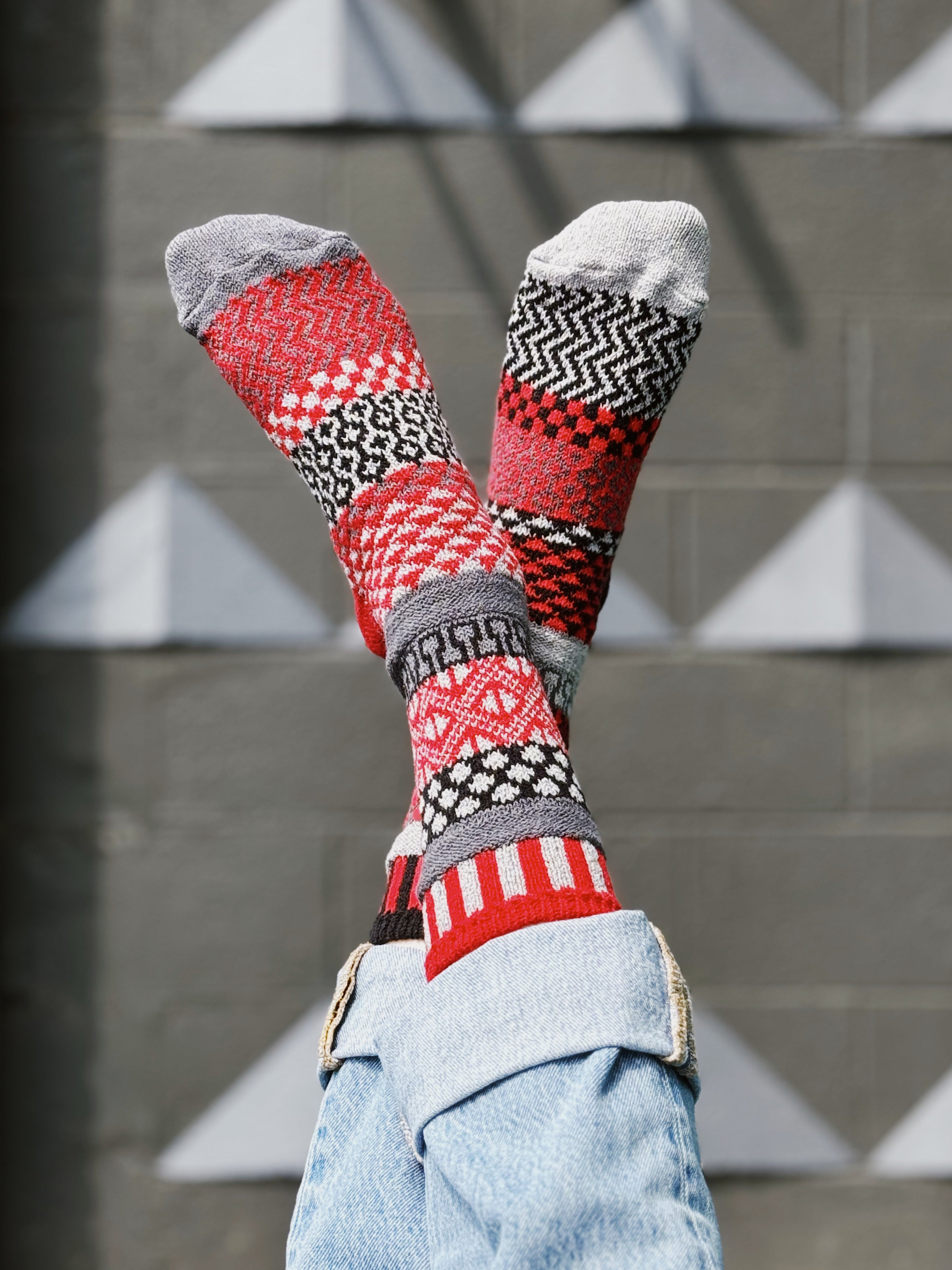 Humktnn| Mercury Crew Socks - Bold and Comfortable for Every Step