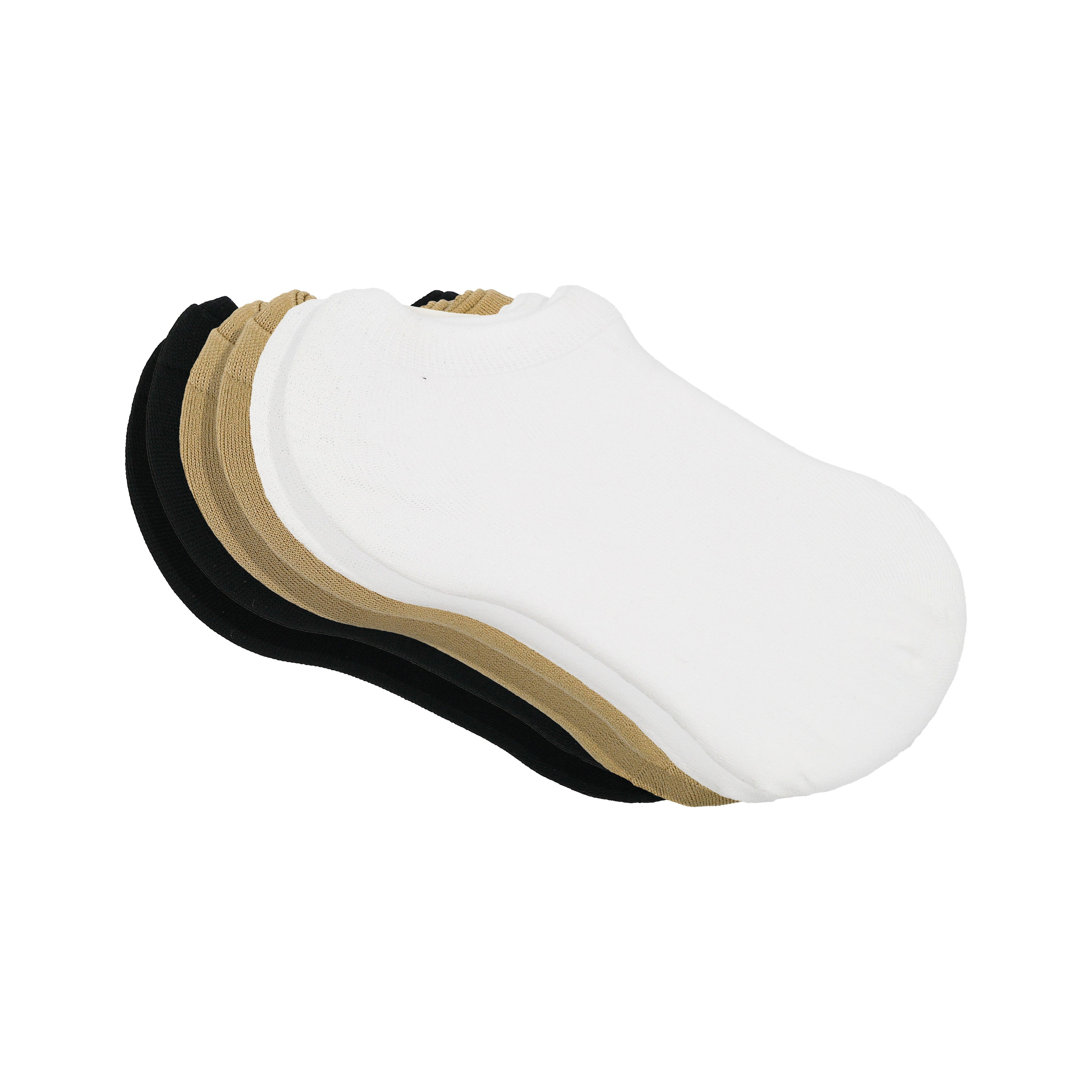 Humktnn | Women’s Seamless Mid Cut Sock Liners – 3 Pair Lightweight Nylon Fit