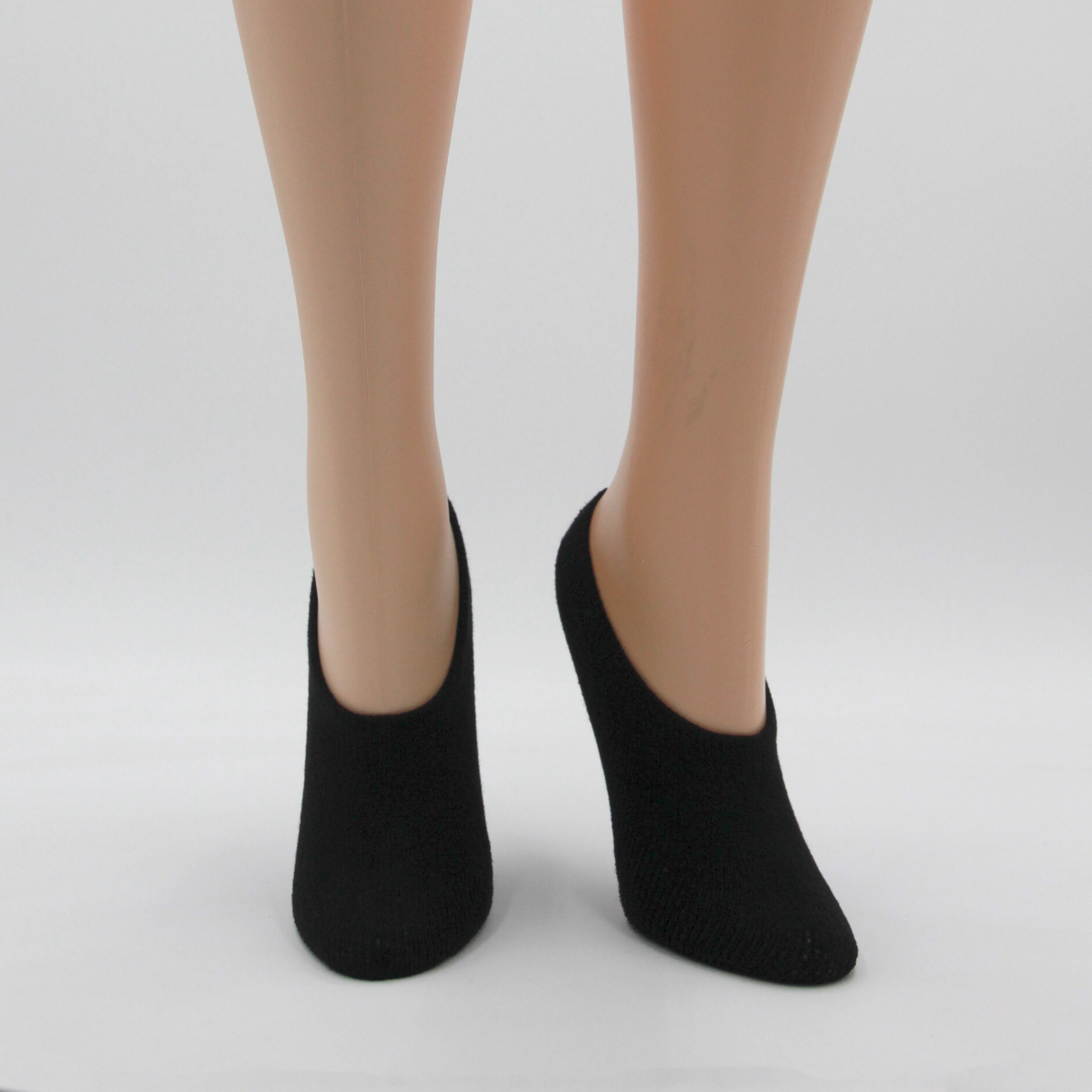 Humktnn | Women’s Cushioned Cotton Loafer Socks – 3 Pair Low Cut Medium Weight