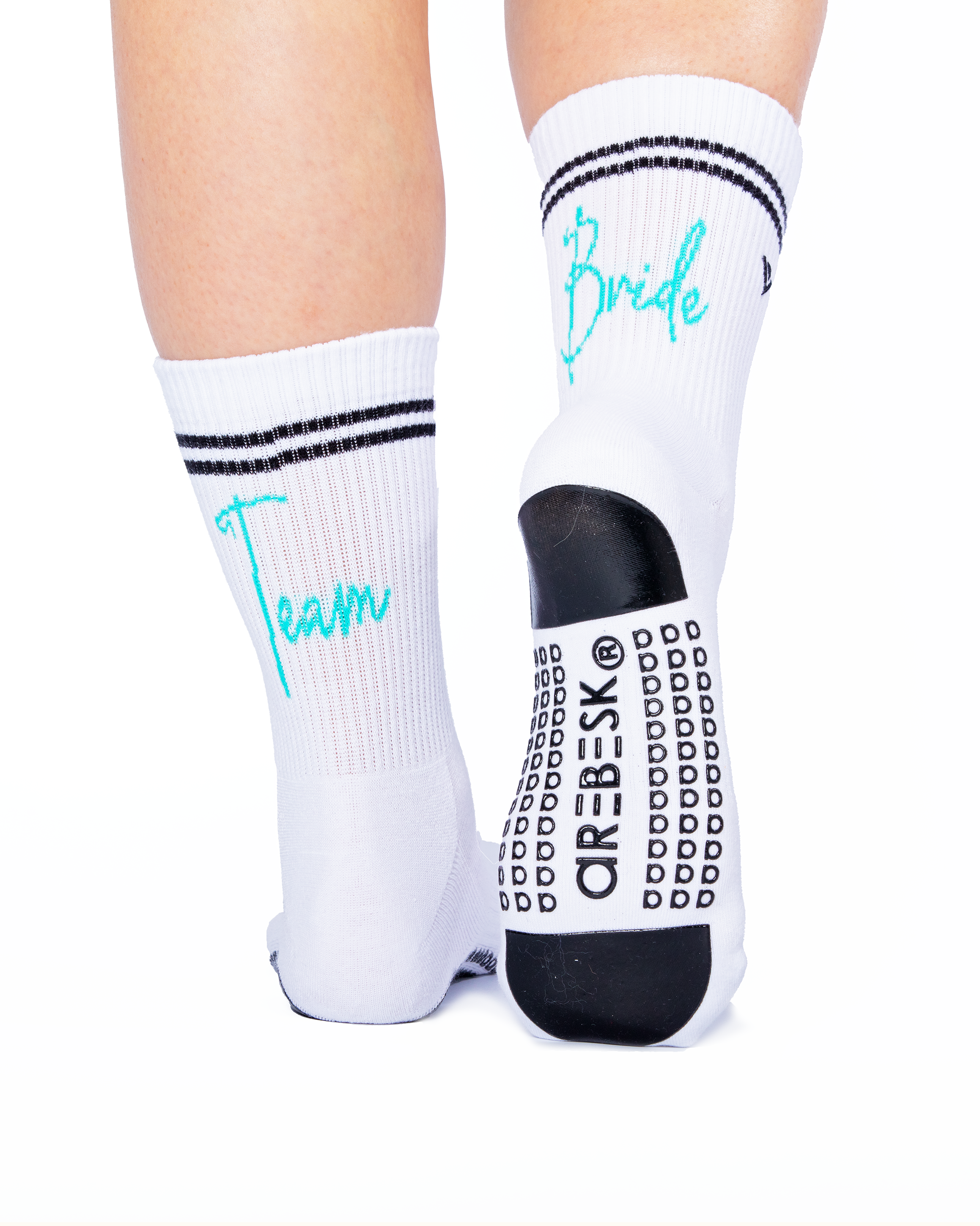 Humktnn | Women’s Team Bride Crew Grip Socks with Non-Slip Sole – Bachelorette Party Gift