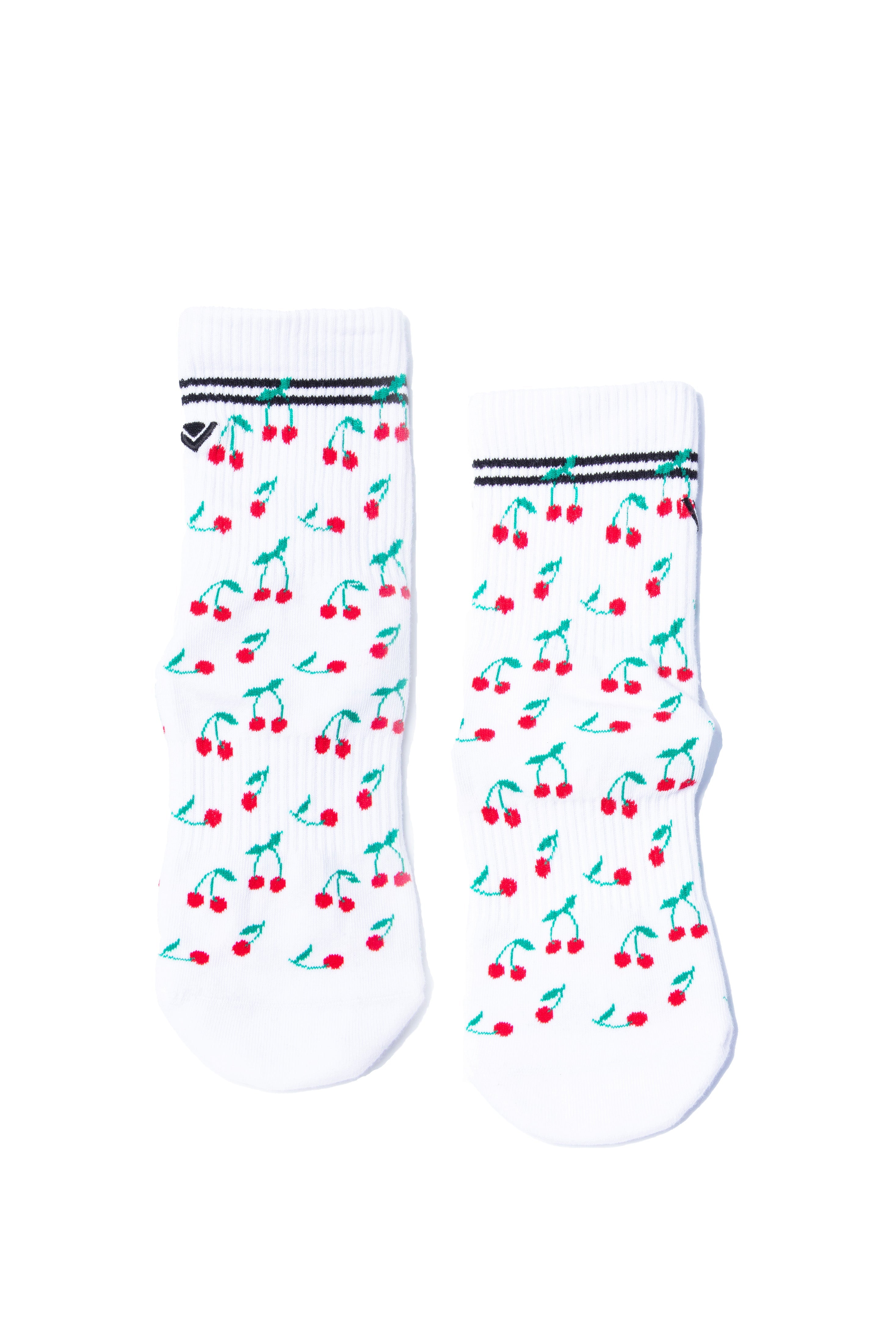Humktnn | Women’s Classic Crew Grip Socks with Striped Design and Non-Slip Sole