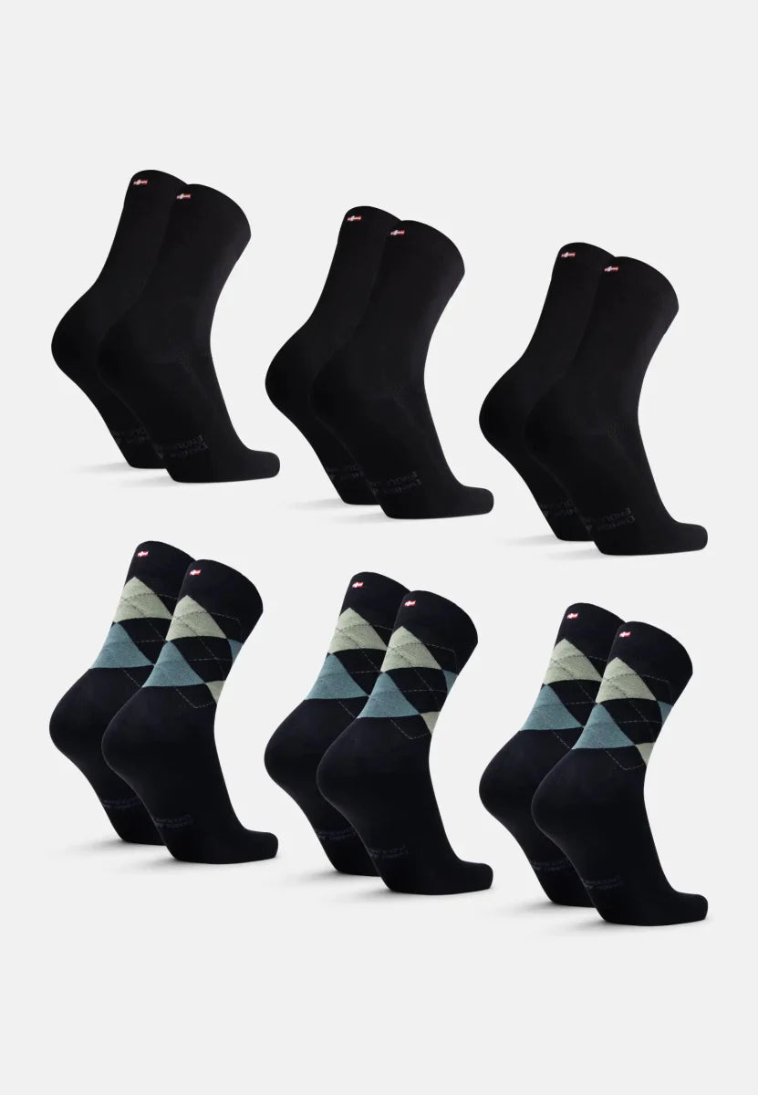 Humktnn | Bamboo Dress Socks – Breathable Comfort for Business Wear