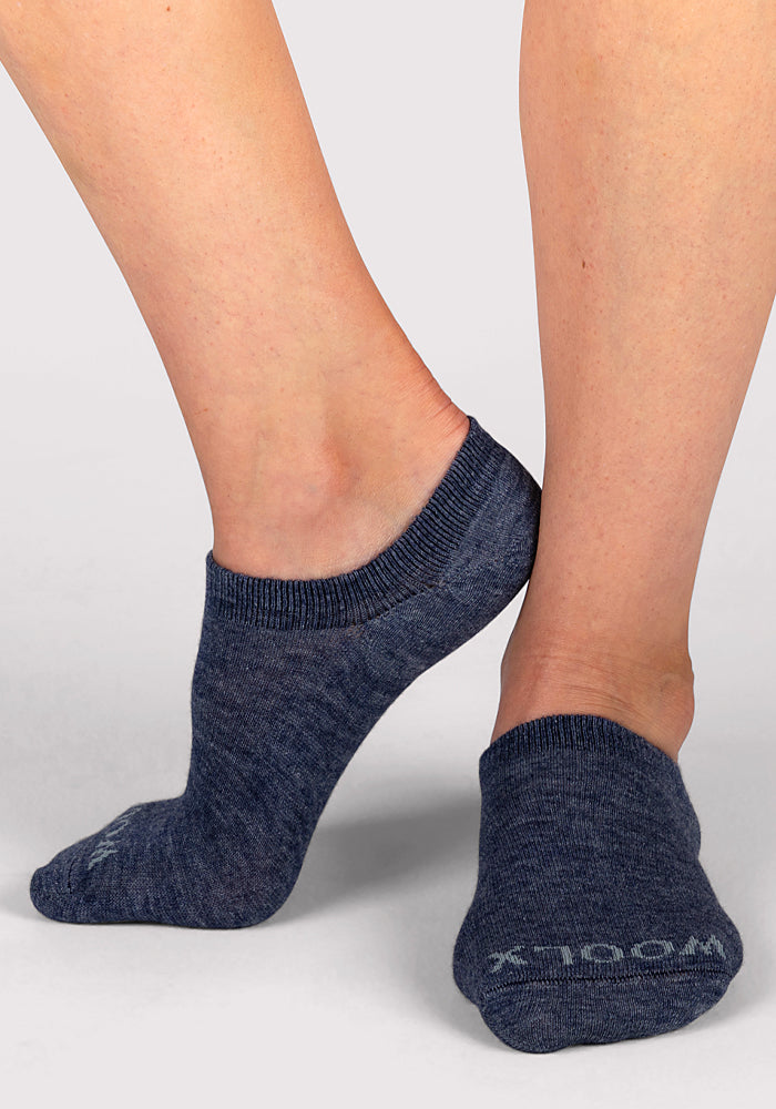 Humktnn | Women’s Lightweight Merino Wool Ped Socks for Casual No Show Wear
