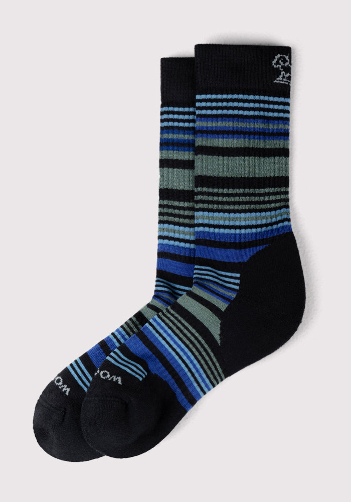 Humktnn| Women’s Cushioned Merino Wool Crew Socks for Everyday Comfort