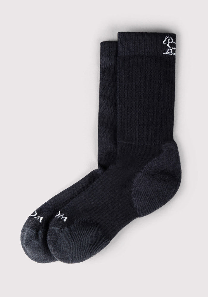 Humktnn | Men’s Lightweight Merino Wool Crew Socks with Breathable Everyday Comfort