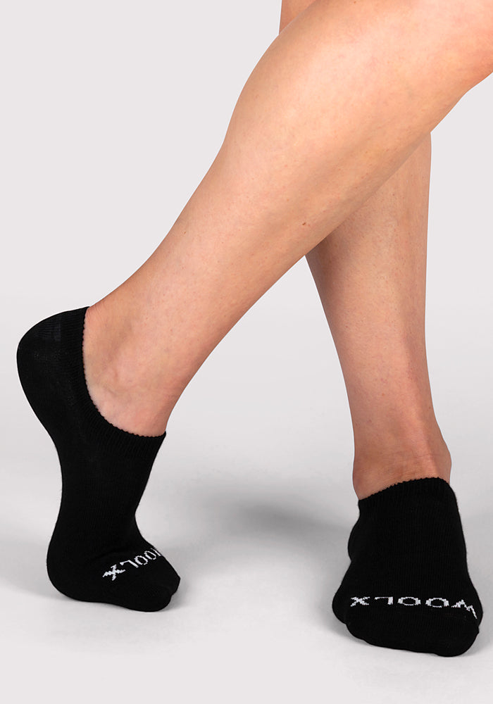 Humktnn | Women’s Merino Wool No Show Socks for Lightweight Everyday Wear