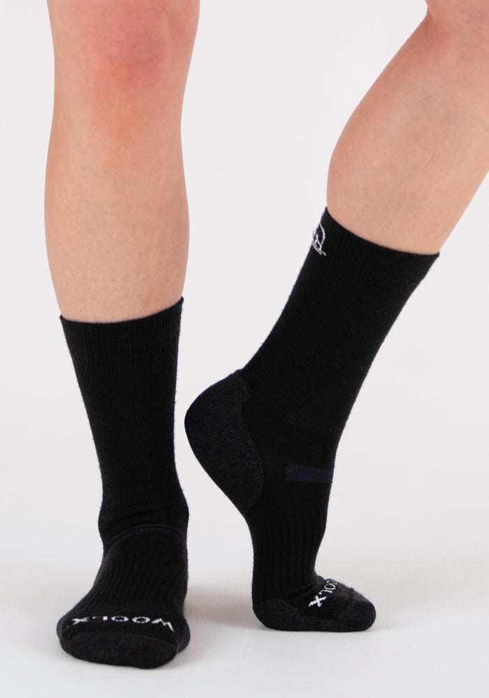 Humktnn | Women’s Lightweight Merino Wool Crew Socks for All-Day Wear