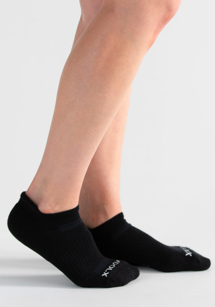 Humktnn | Women’s Lightweight Merino Wool Ped Socks for Breathable No Show Comfort