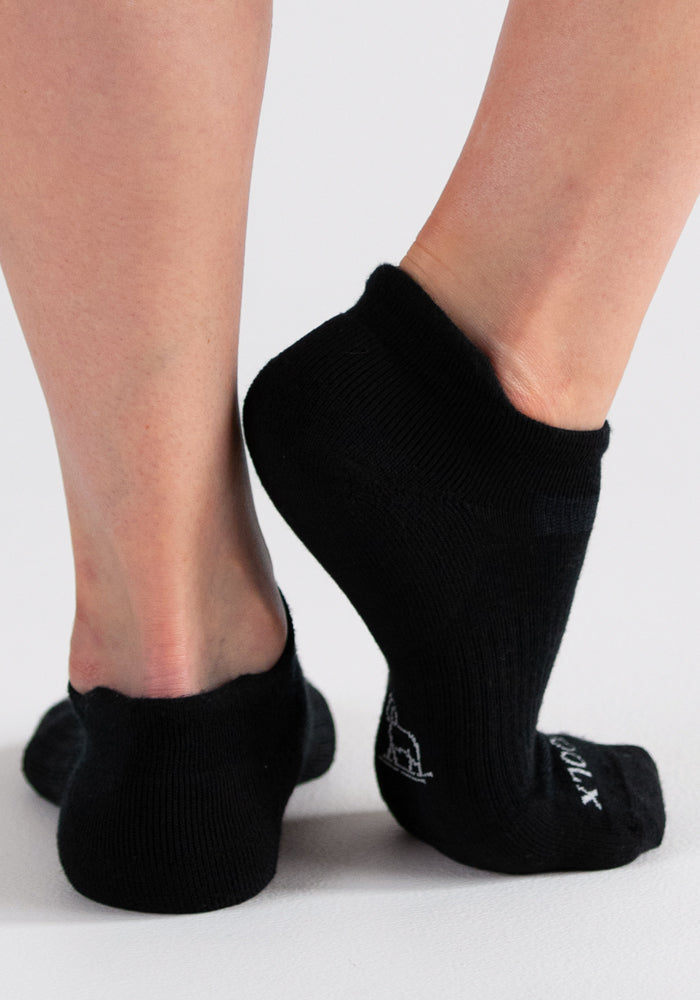 Humktnn | Women’s Lightweight Merino Wool Ped Socks for Breathable No Show Comfort