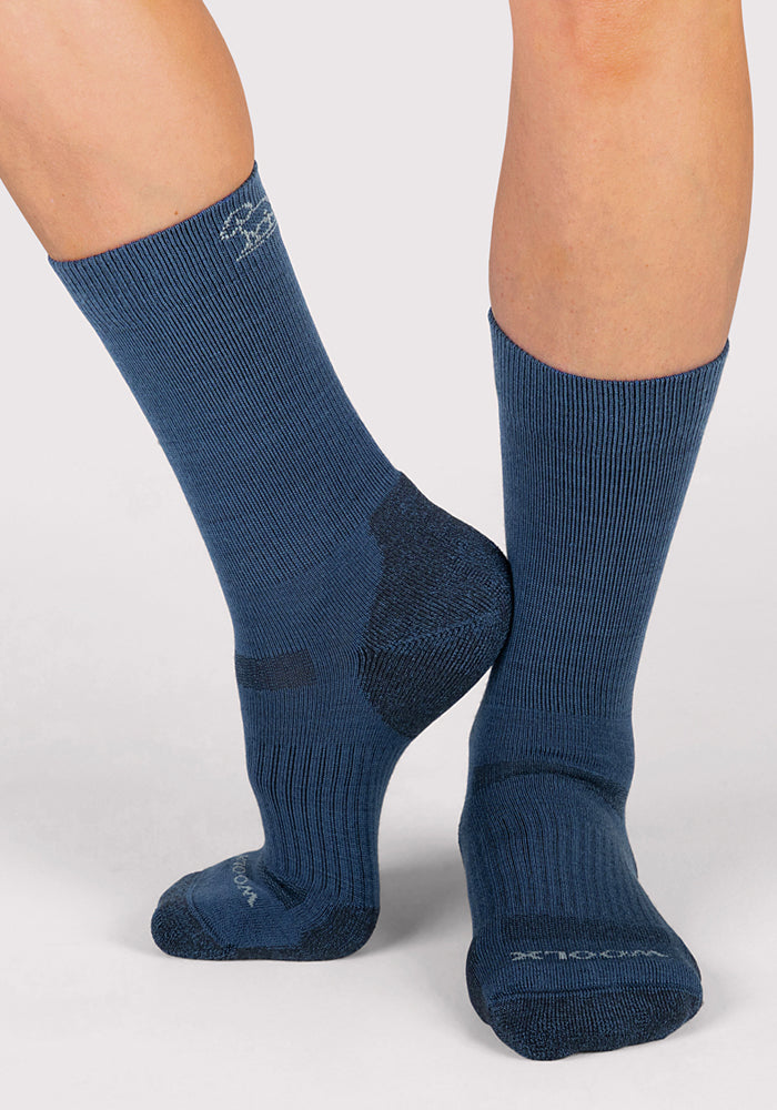 Humktnn| Women’s Lightweight Merino Wool Crew Socks for Everyday Wear