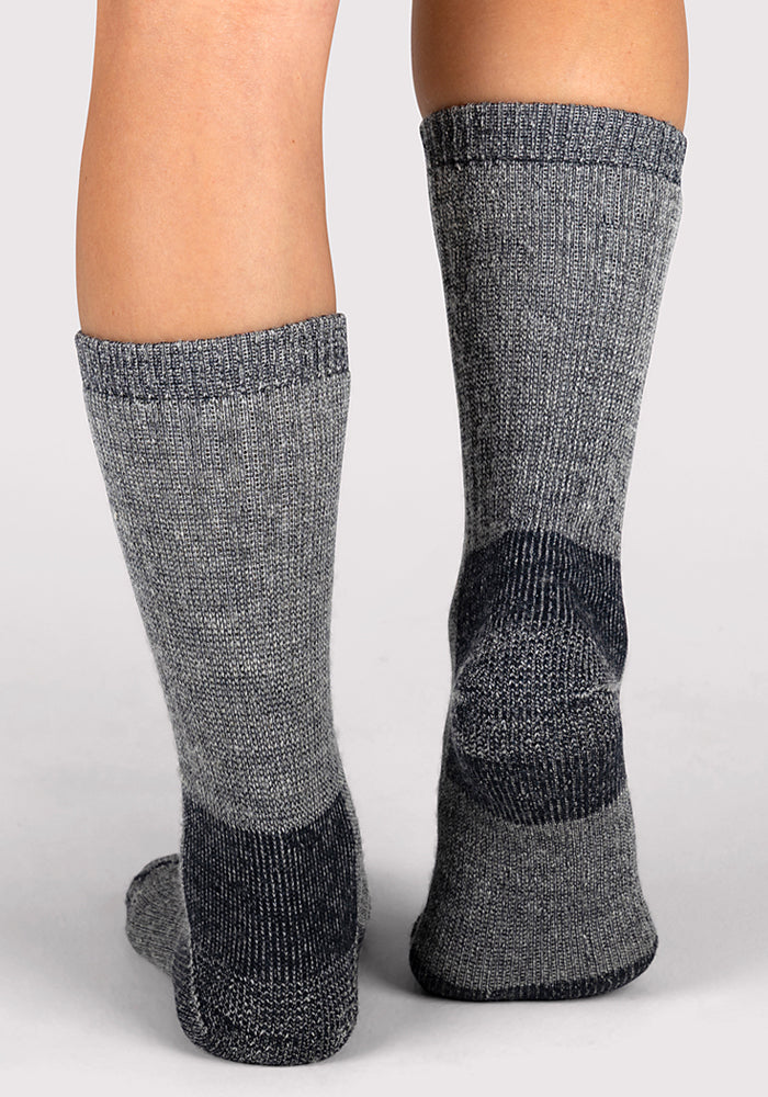 Humktnn | Women’s Heavyweight Merino Wool Crew Socks for Extreme Cold