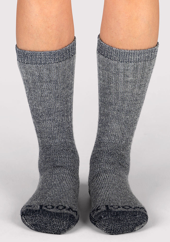 Humktnn | Women’s Heavyweight Merino Wool Crew Socks for Extreme Cold