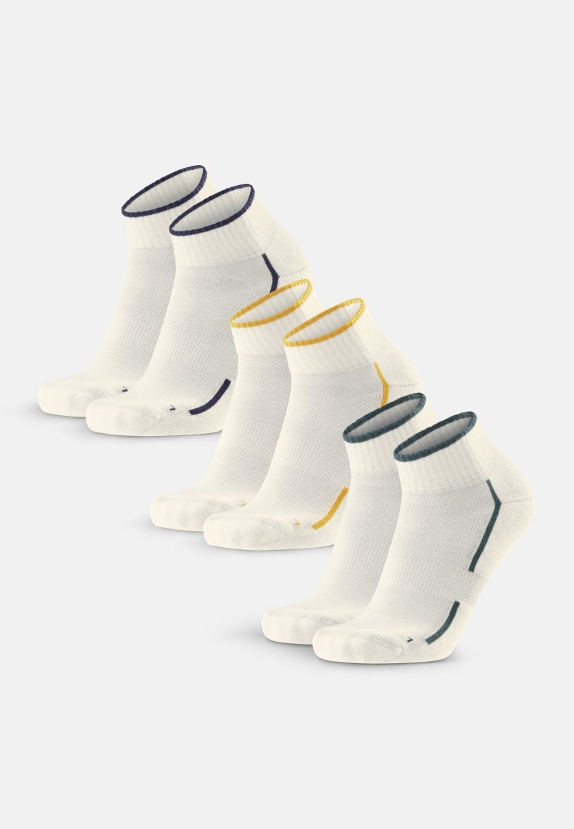 Humktnn | Breathable Cotton Quarter Socks for Everyday Comfort