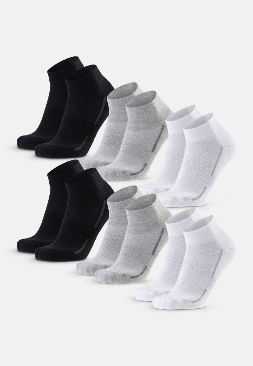 Humktnn | Breathable Cotton Quarter Socks for Everyday Comfort
