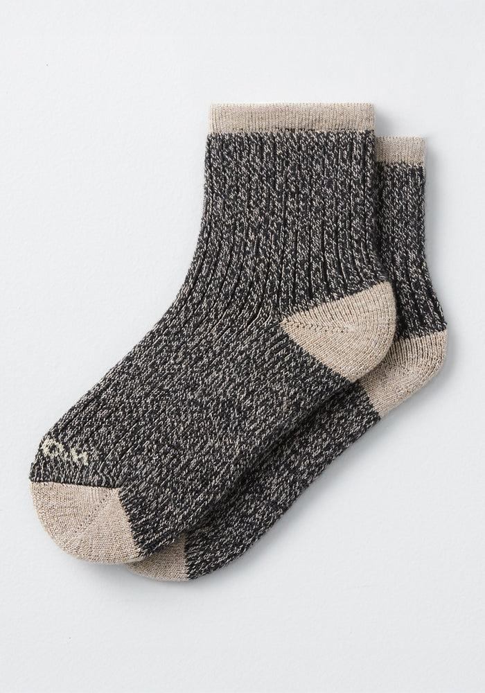 Humktnn | Women’s Merino Wool & Silk Cozy Mini Crew Socks for Ultimate Comfort