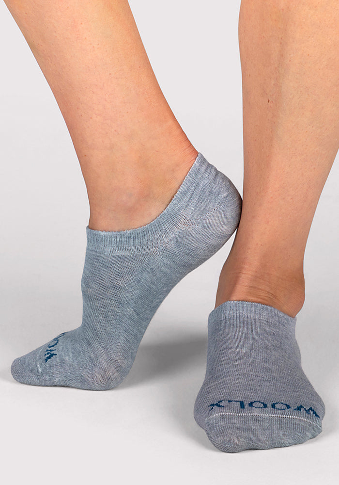 Humktnn | Women’s Lightweight Merino Wool No Show Ped Socks for Daily Comfort