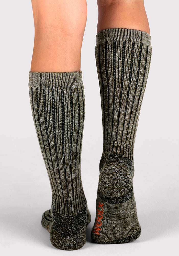 Humktnn| Women’s Mid-Calf Merino Wool Socks for Cold Weather Warmth
