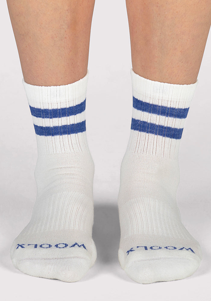 Humktnn | Women's Sporty Merino Wool Mini Crew Socks for Everyday Comfort
