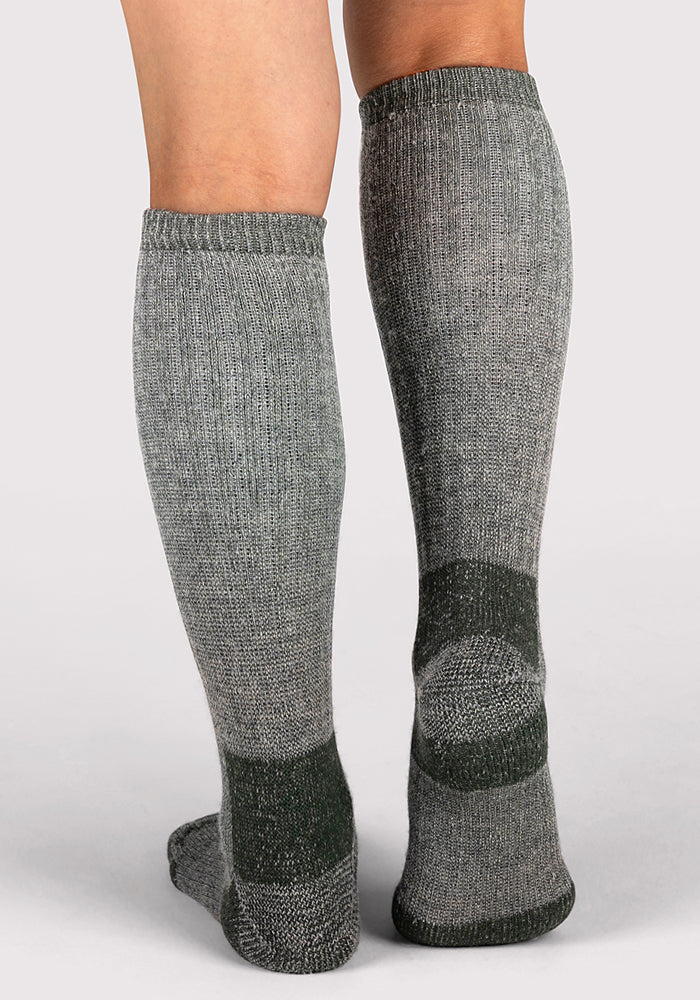 Humktnn | Women’s Heavyweight Merino Wool Over-The-Calf Socks for Extreme Cold