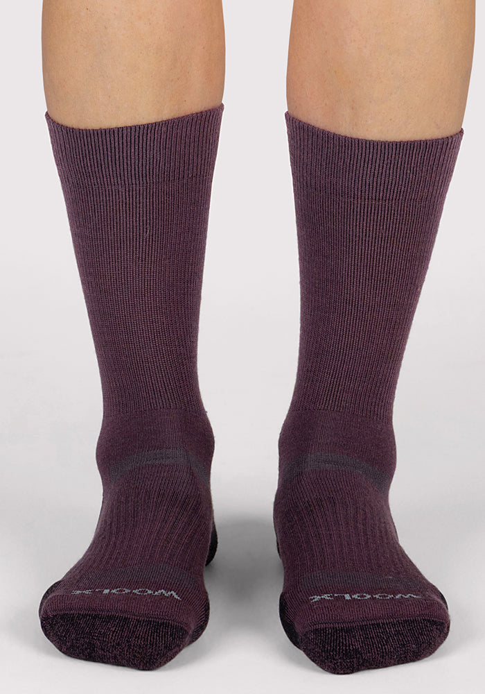 Humktnn | Women’s Merino Wool Crew Socks for Everyday Comfort & Freshness