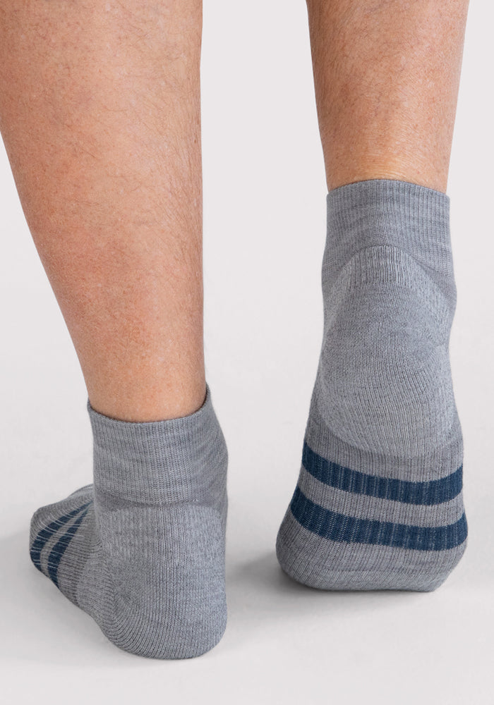Humktnn | Men’s Lightweight Merino Wool Ankle Socks for Everyday Comfort