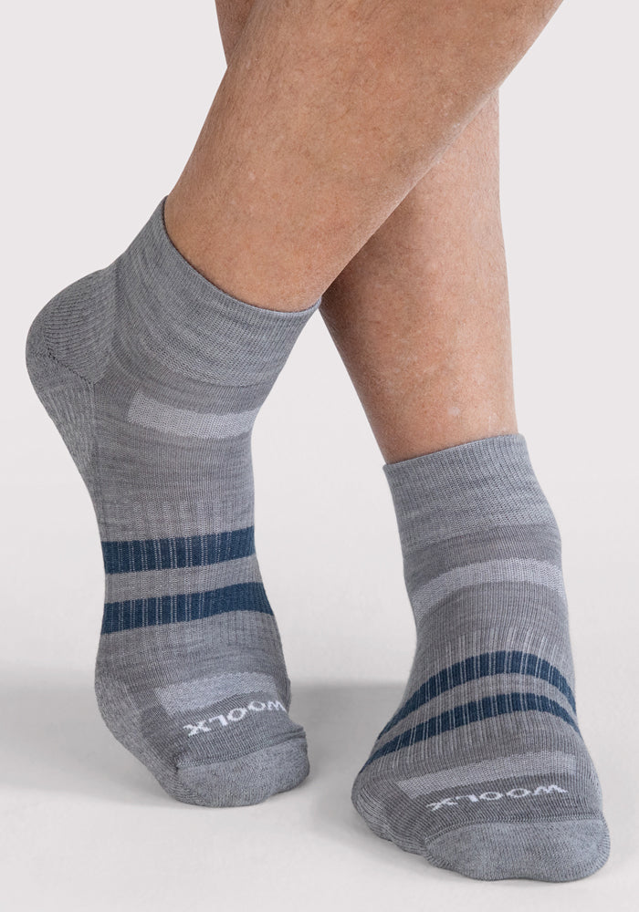 Humktnn | Men’s Lightweight Merino Wool Ankle Socks for Everyday Comfort