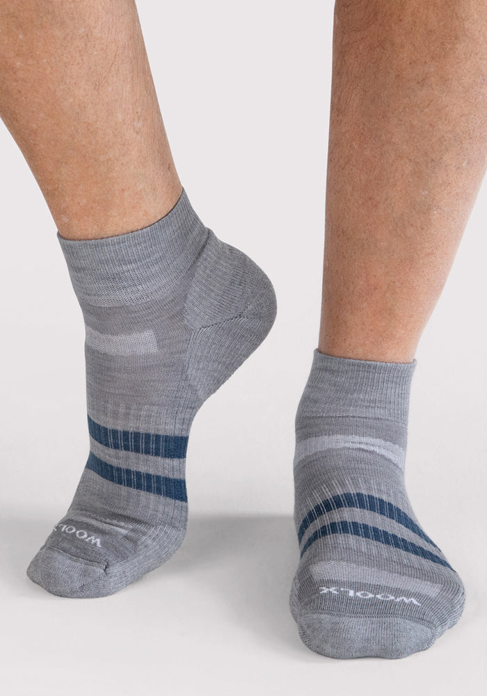 Humktnn | Men’s Lightweight Merino Wool Ankle Socks for Everyday Comfort