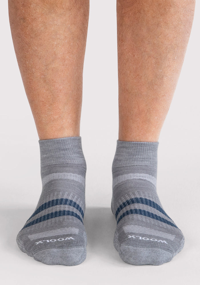 Humktnn | Men’s Lightweight Merino Wool Ankle Socks for Everyday Comfort