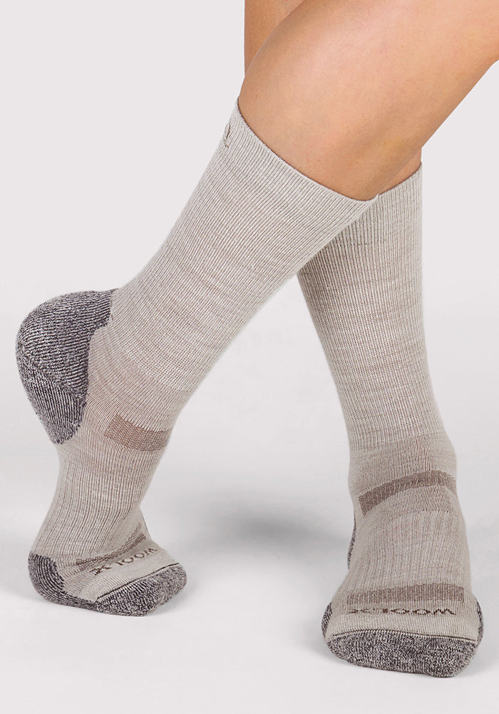 Humktnn | Women’s Lightweight Merino Wool Crew Socks for Everyday Comfort