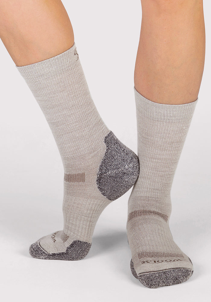 Humktnn | Women’s Lightweight Merino Wool Crew Socks for Everyday Comfort