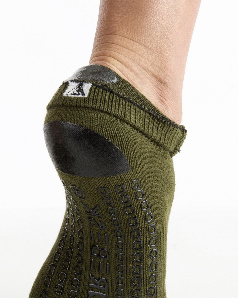 Humktnn | Open Toe Grip Socks with Pleated Panel Design for Women