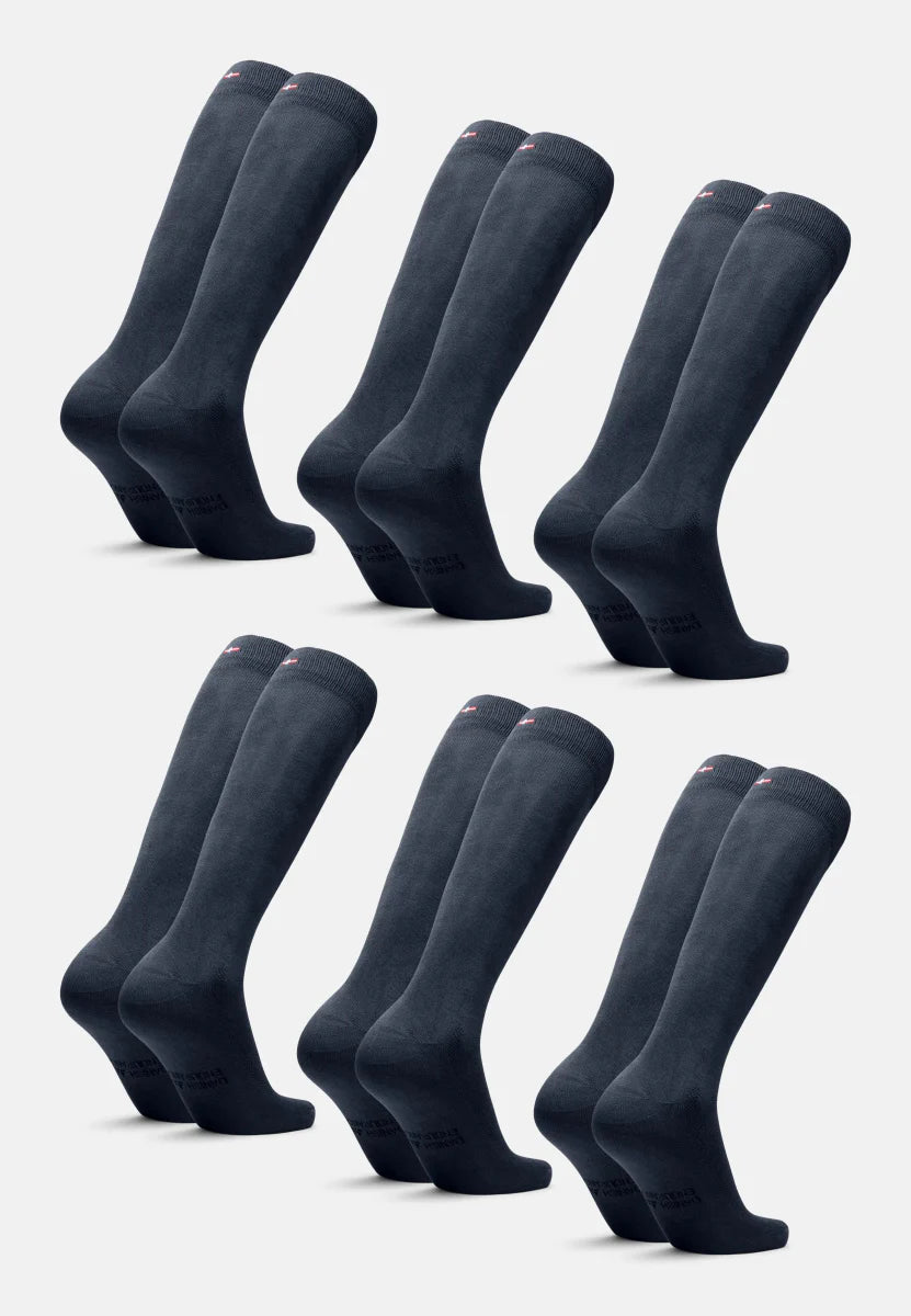 Humktnn | Knee-Length Bamboo Dress Socks for Business & Formal Wear