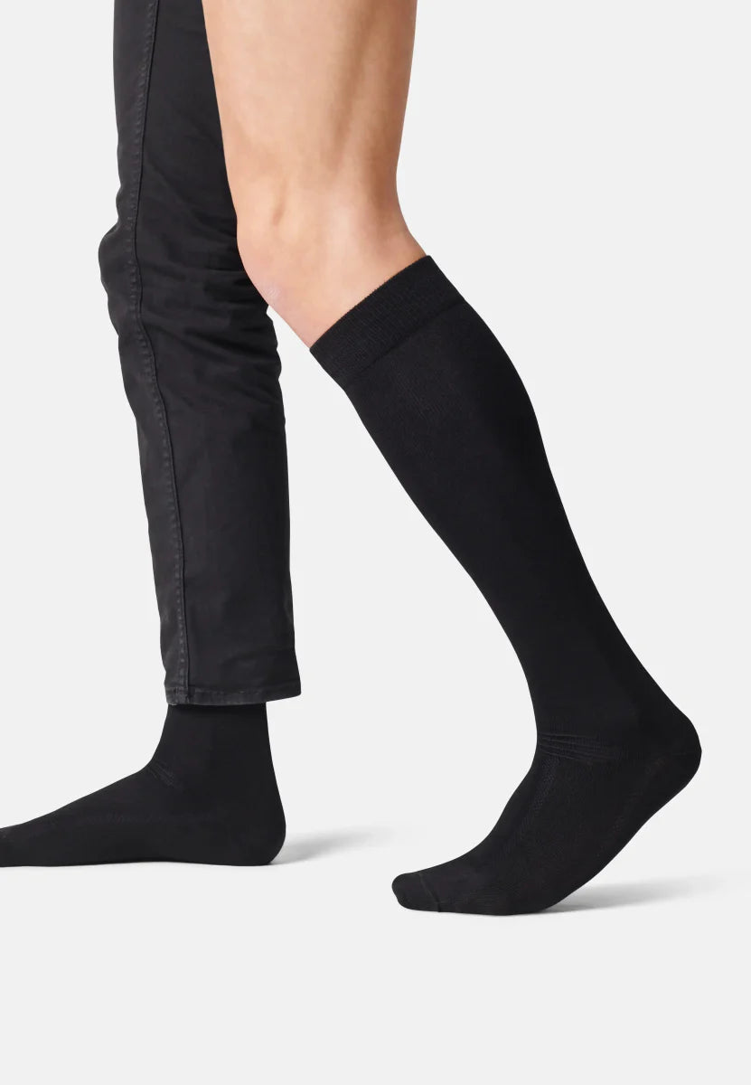 Humktnn | Knee-Length Bamboo Dress Socks for Business & Formal Wear